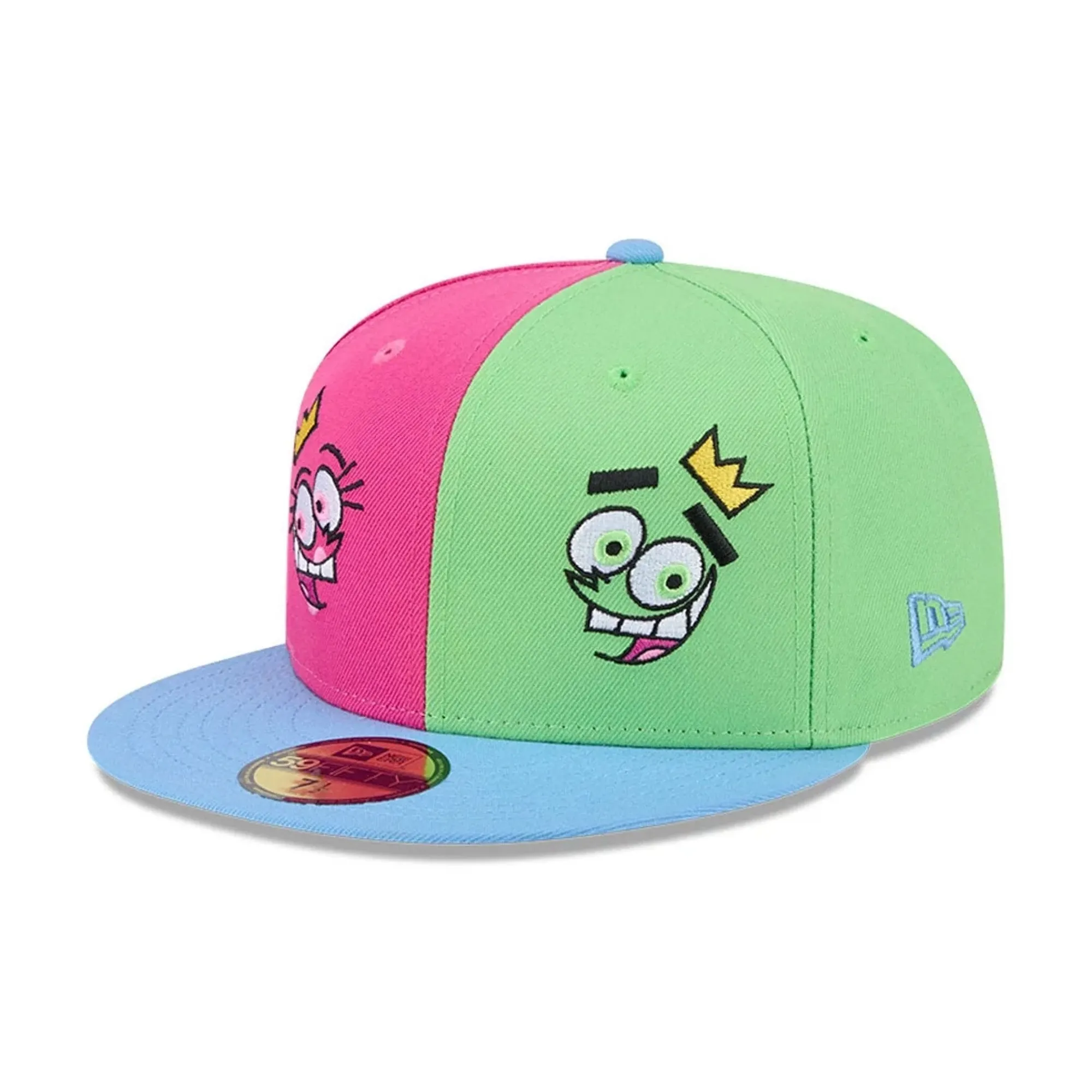Nickelodeon Fairly Oddparents Multi 59FIFTY Fitted Cap New Era Cap adult unisex