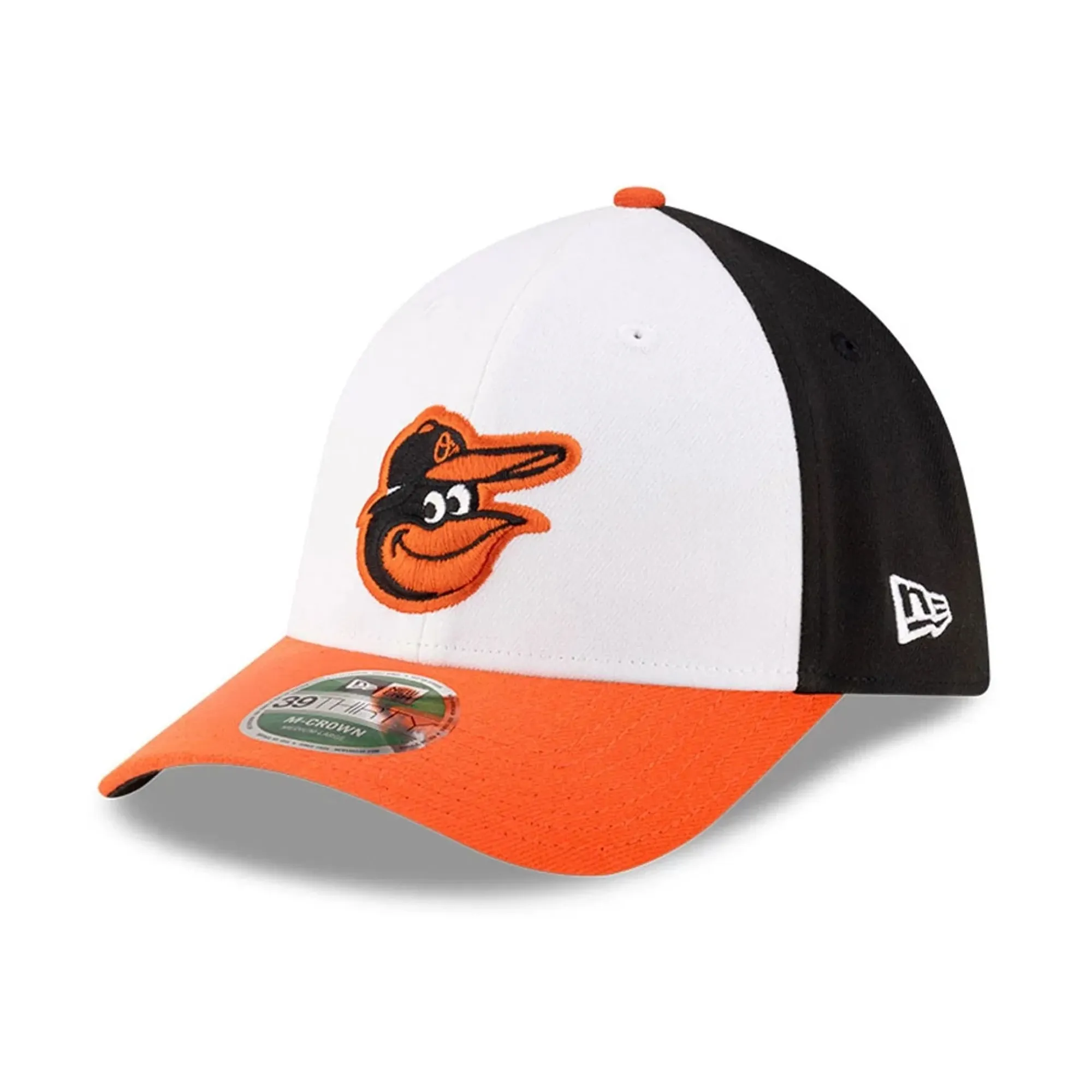 Orioles MLB Player Replica Black 39THIRTY M-Crown Stretch Fit Cap New Era Cap adult unisex
