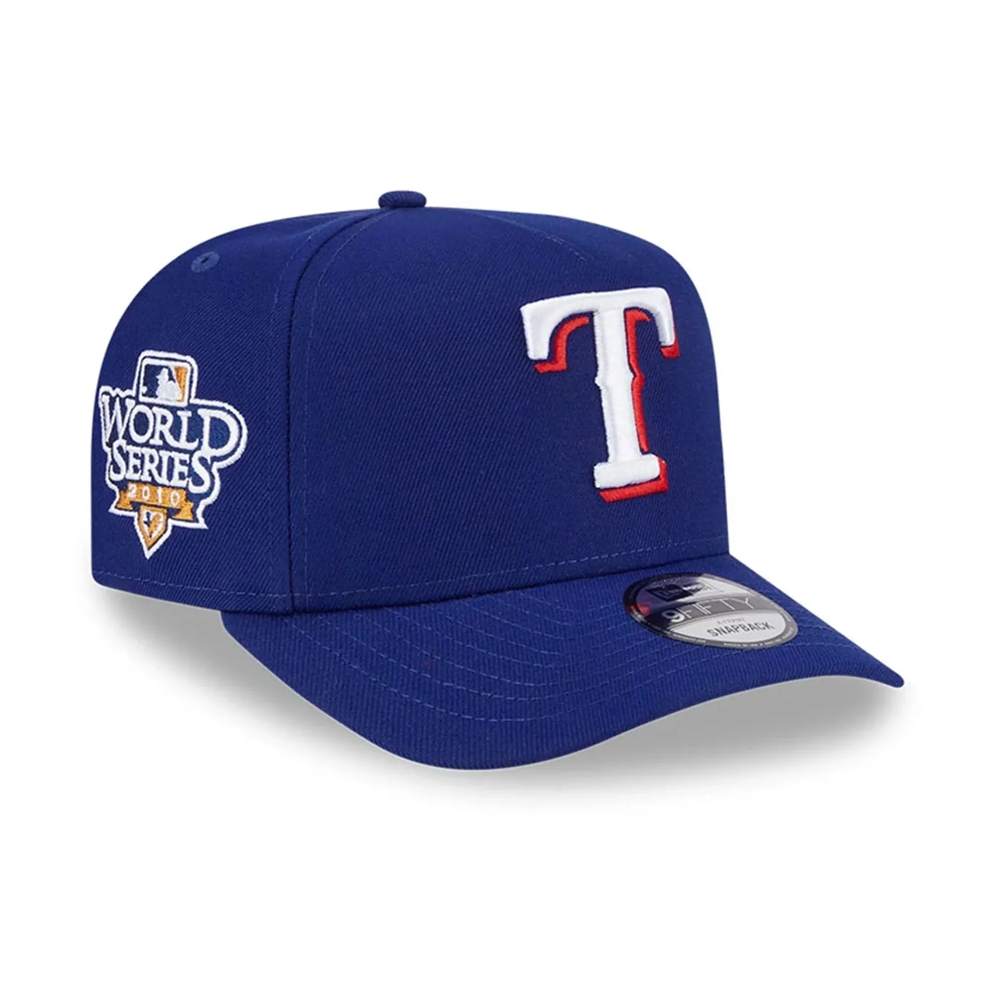 Texas Rangers MLB Evergreen Dark Blue 9FIFTY A-Frame Snapback Adjustable Cap New Era Cap adult unisex
