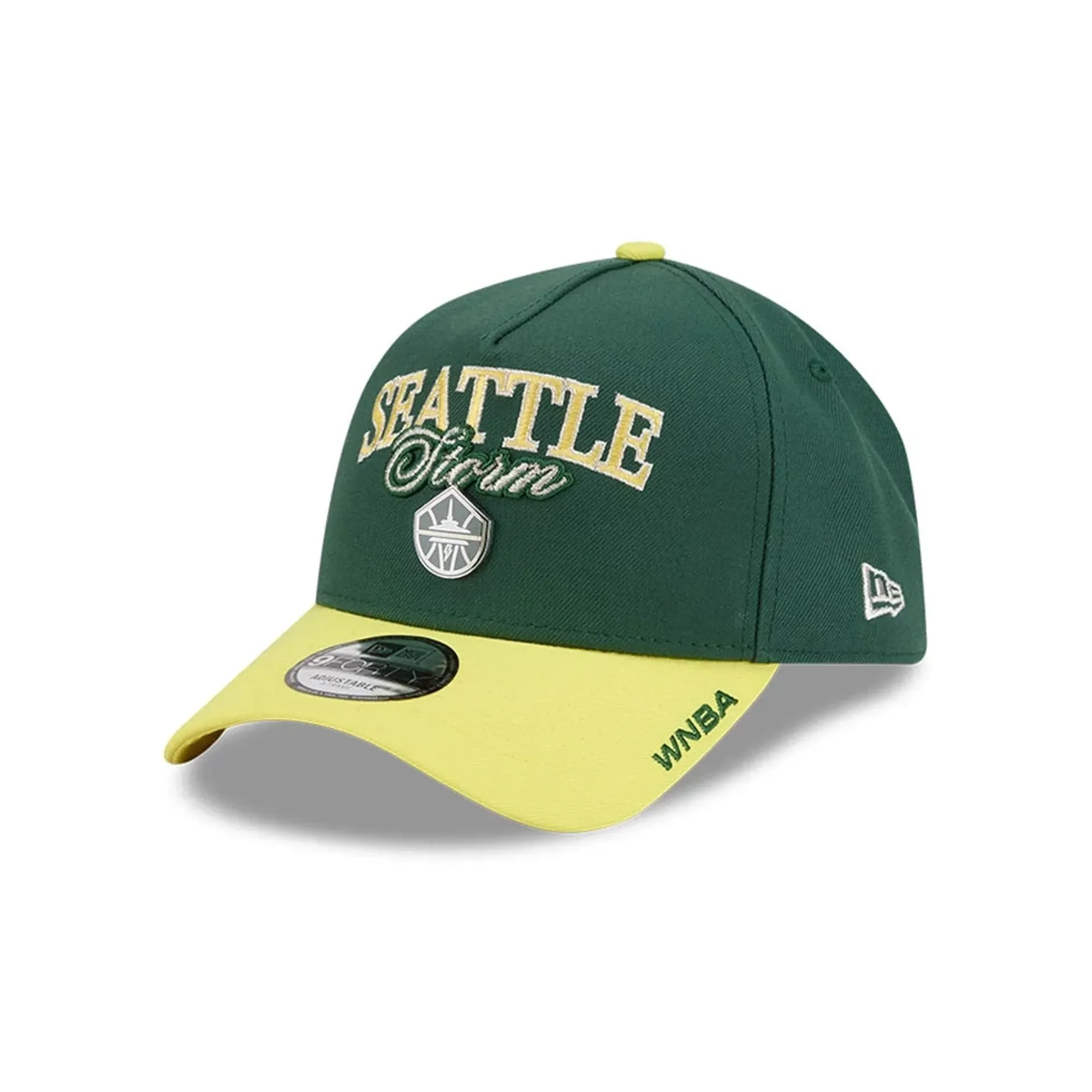 Seattle Storm WNBA Tip Off 2026 Dark Green 9FORTY A-Frame Adjustable Cap New Era Cap adult unisex