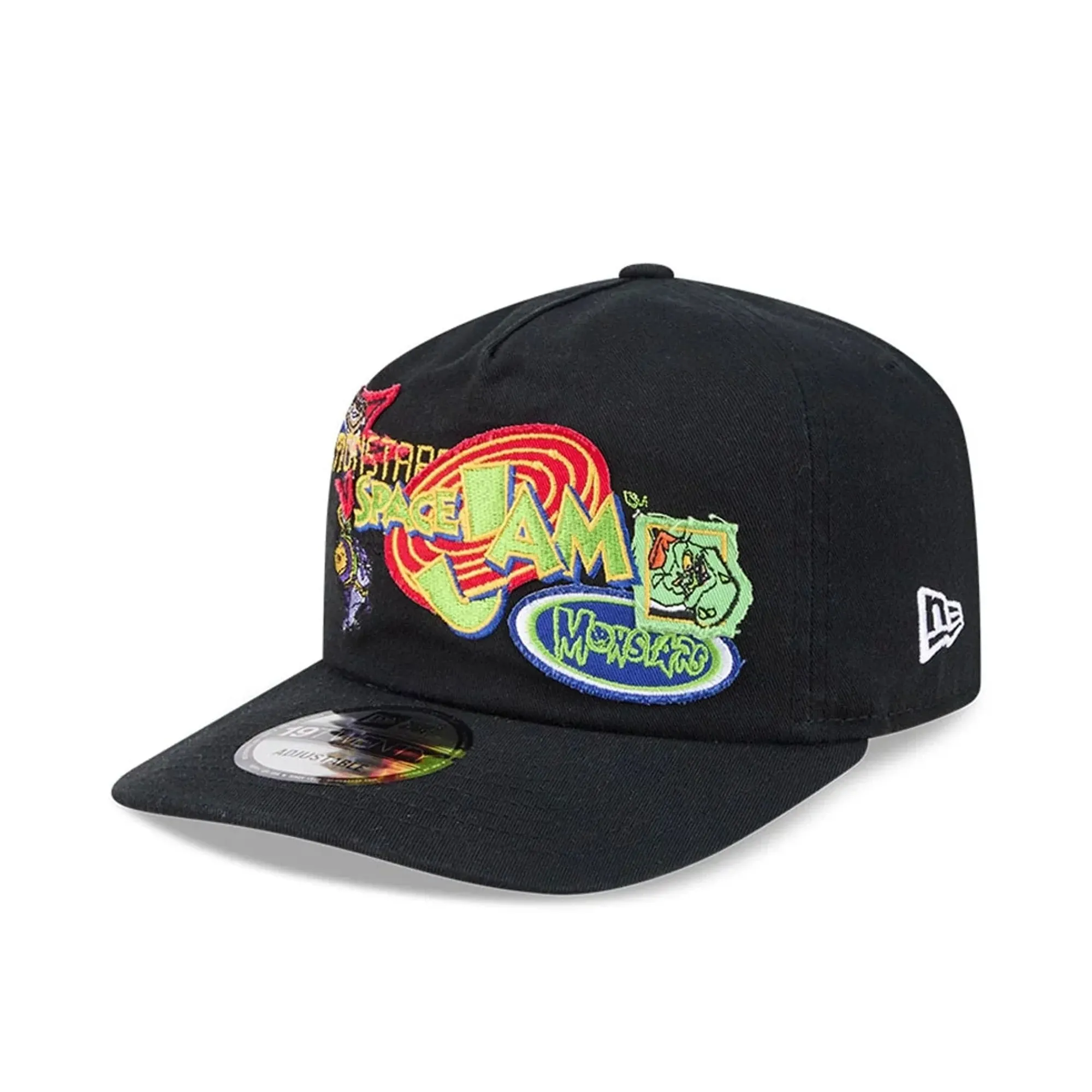 Space Jam Warner Brothers Space Jam Monstars Black 19TWENTY Adjustable Cap New Era Cap adult unisex