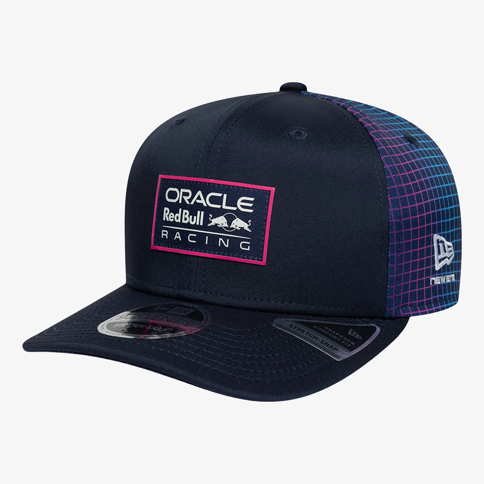 Red Bull Racing Miami Race Special Navy 9SEVENTY Stretch Snap Adjustable Cap New Era Cap adult unisex