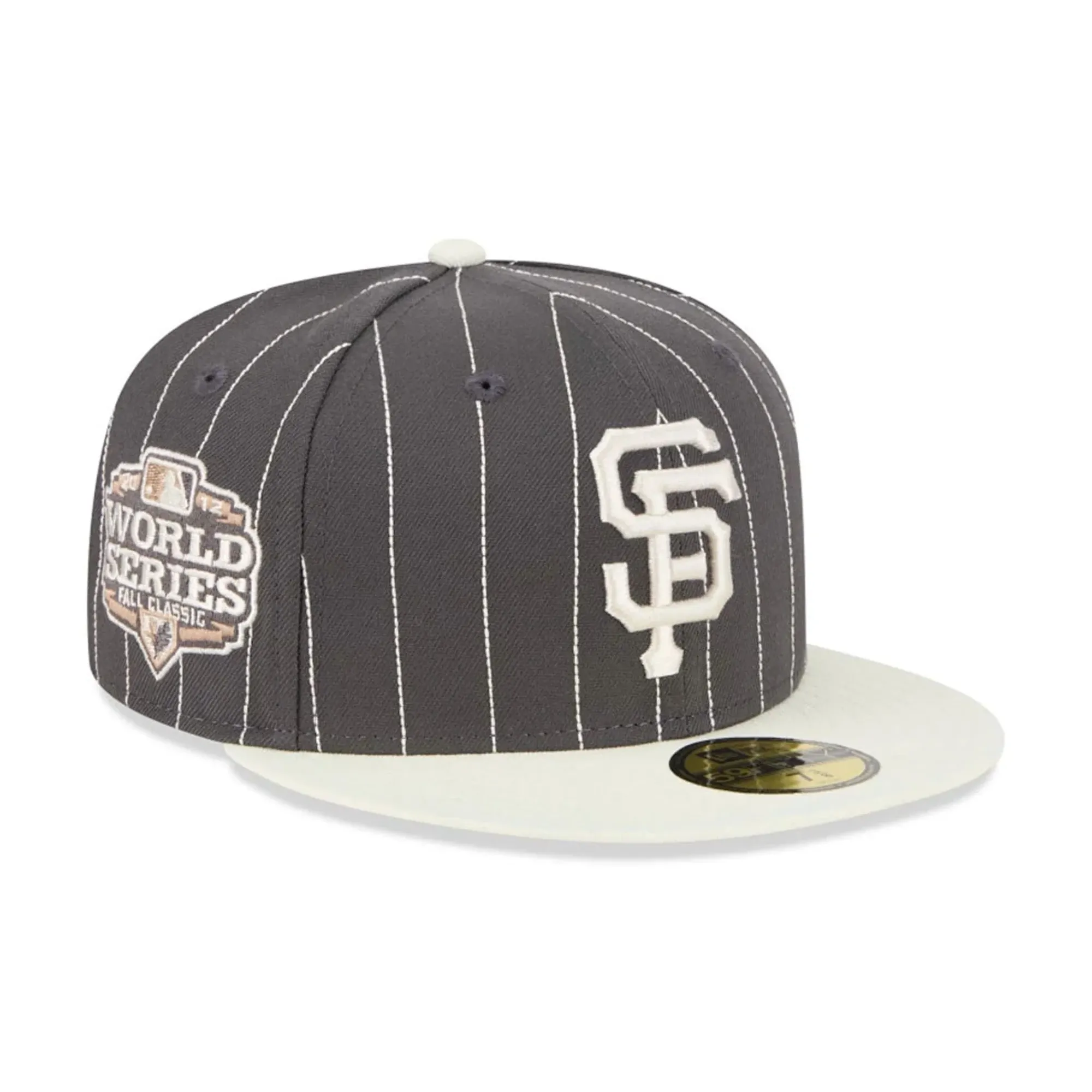 San Francisco Giants MLB Stripes Dark Grey 59FIFTY Fitted Cap New Era Cap adult unisex