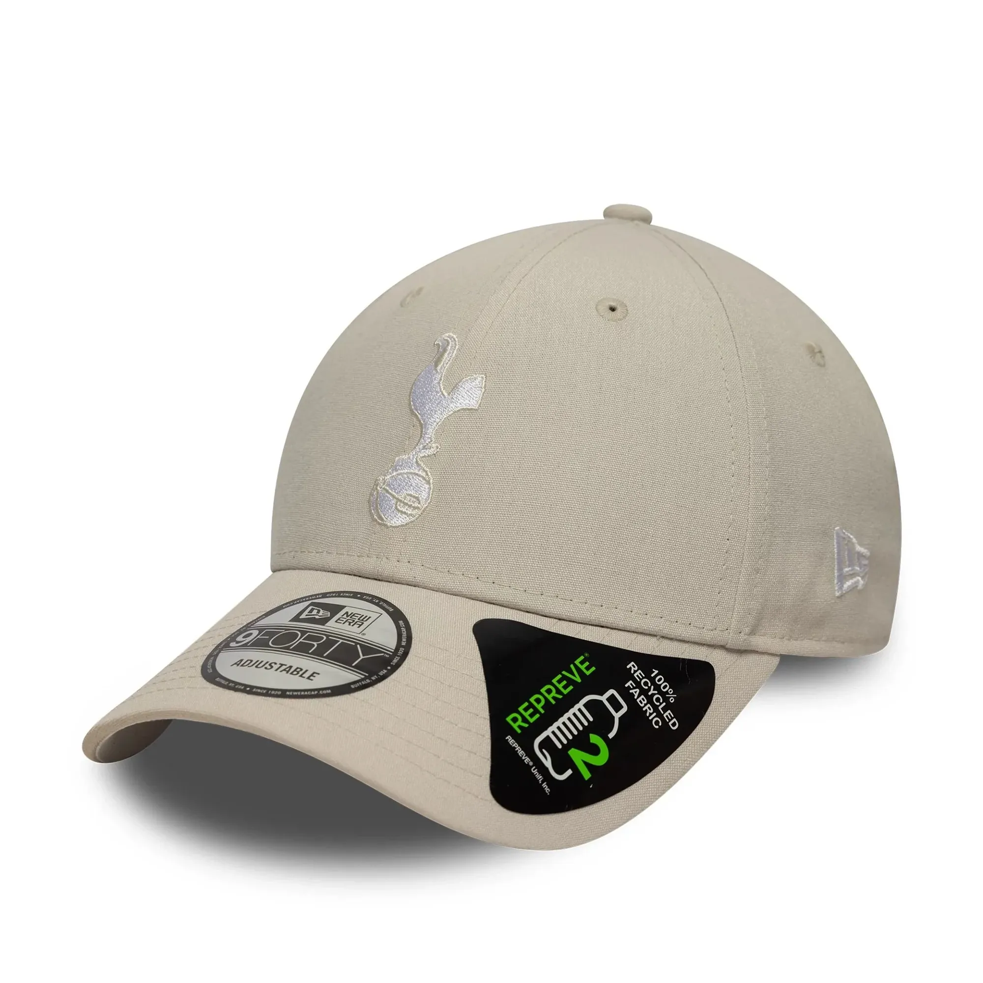 Repreve Tottenham Hotspur FC Cream 9FORTY Adjustable Cap New Era Cap adult unisex