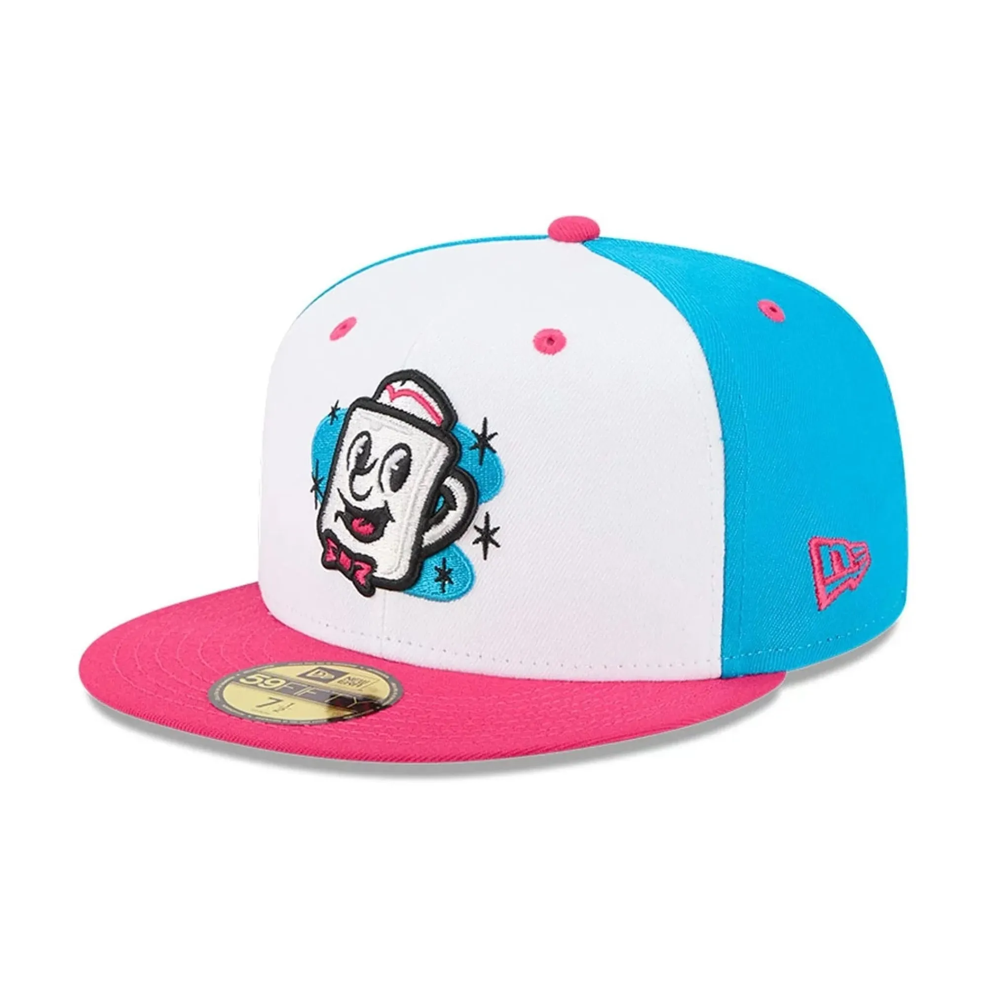 Somerset Patriots MiLB Theme Night Bright Blue 59FIFTY Fitted Cap New Era Cap adult unisex