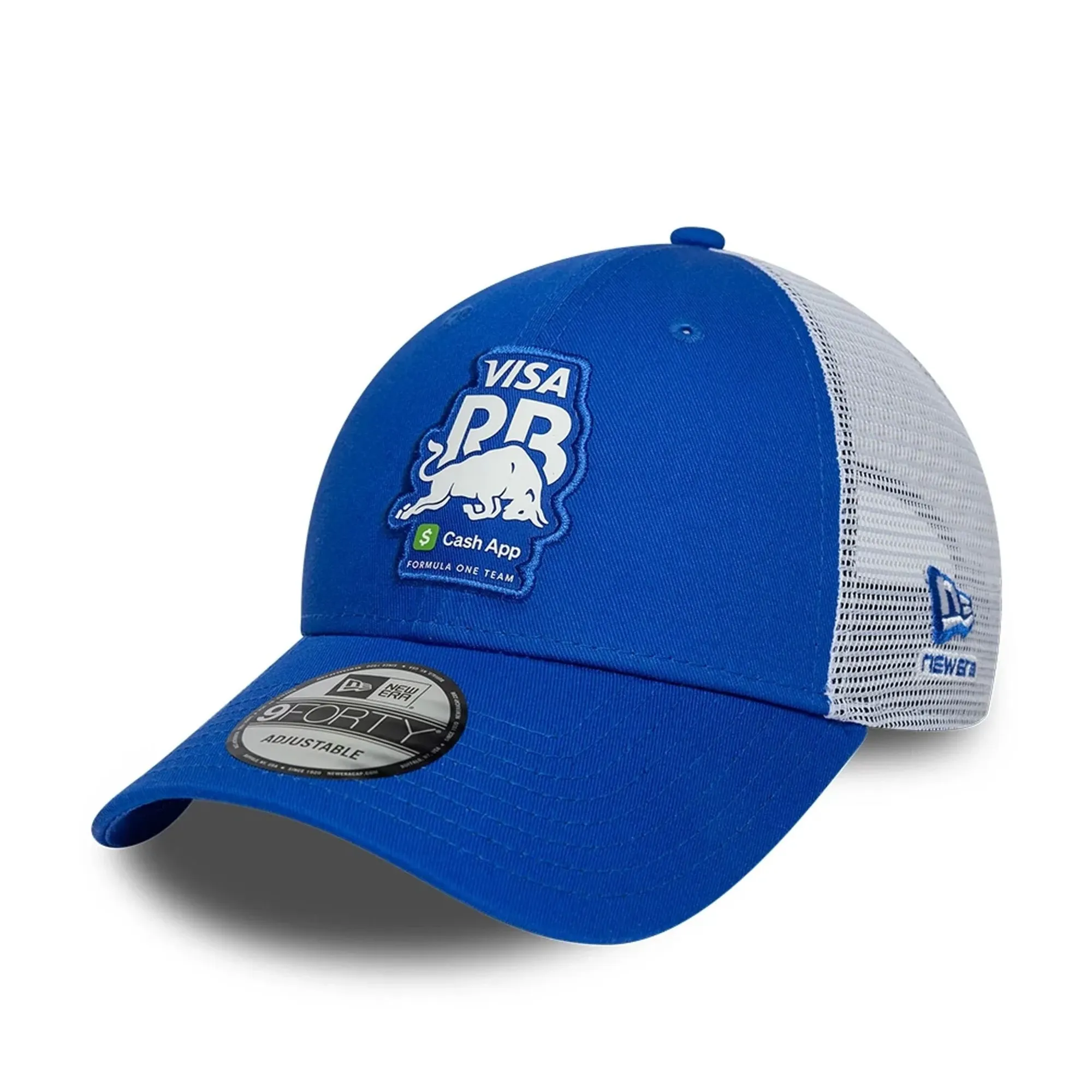 Visa Cash App Racing Bulls Summer League Bright Blue 9FORTY Adjustable Cap New Era Cap adult unisex