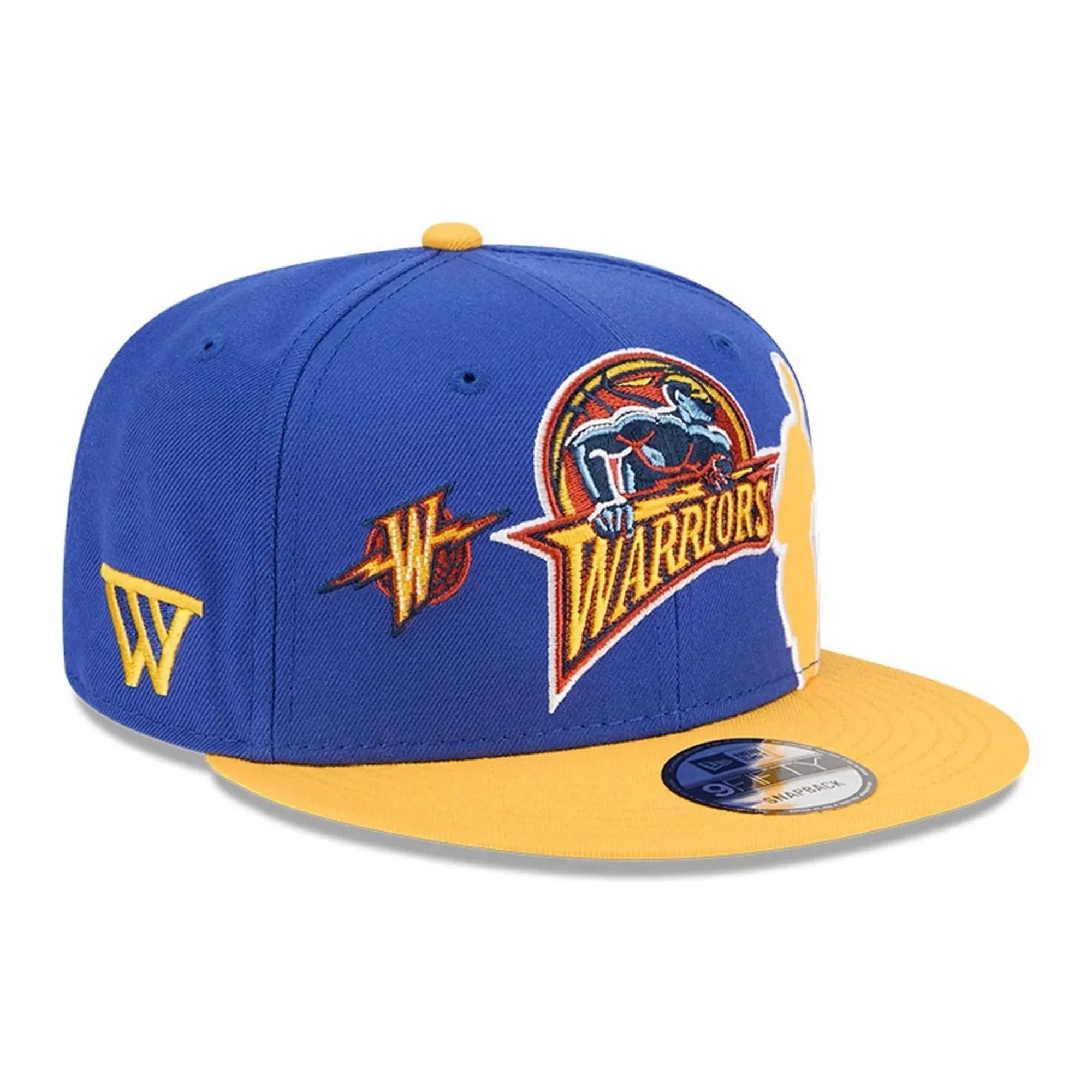 Warriors NBA Hardwood Classic ASG Blue 9FIFTY Snapback Adjustable Cap New Era Cap adult unisex