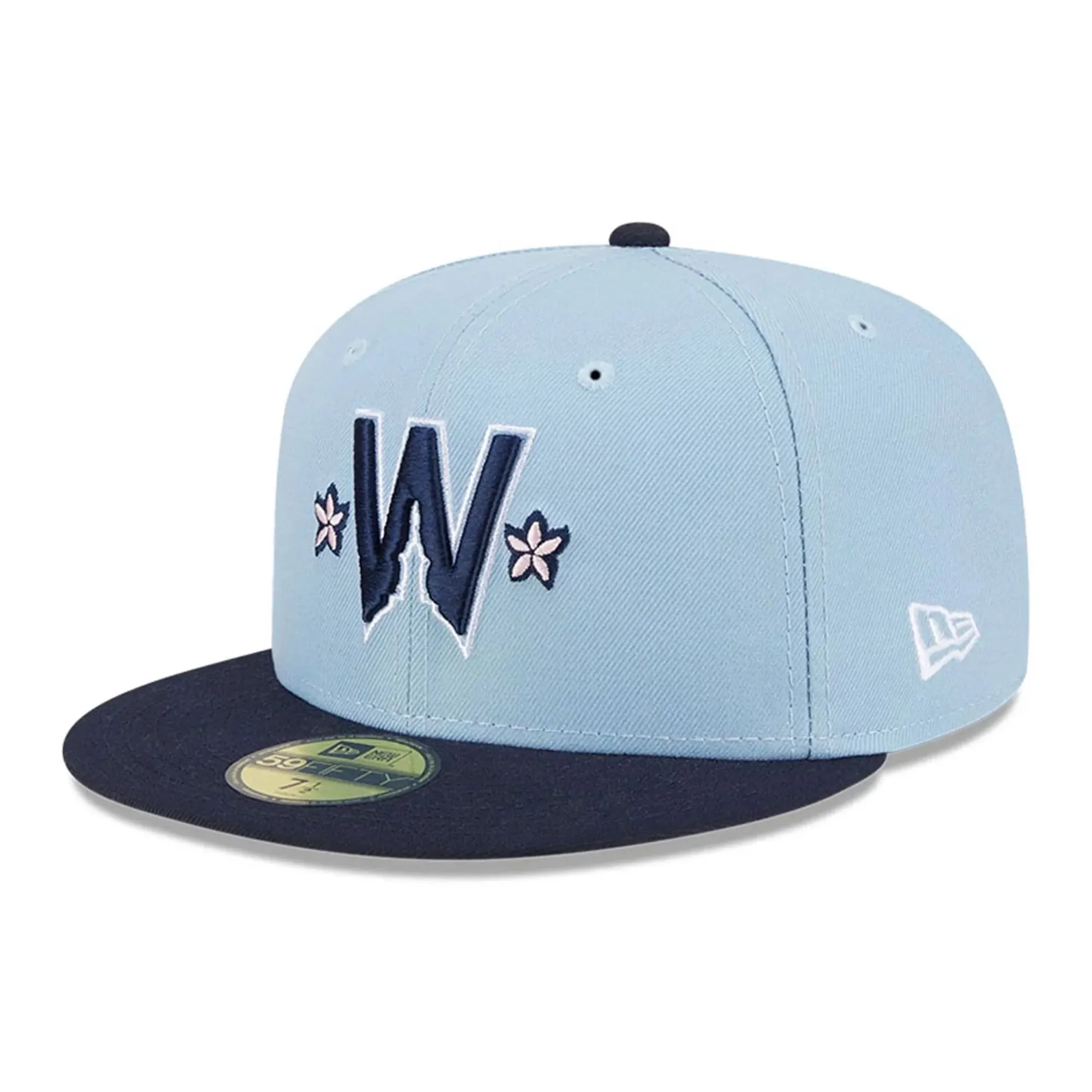 Washington Nationals MLB City Connect Light Blue 59FIFTY Fitted Cap New Era Cap adult unisex