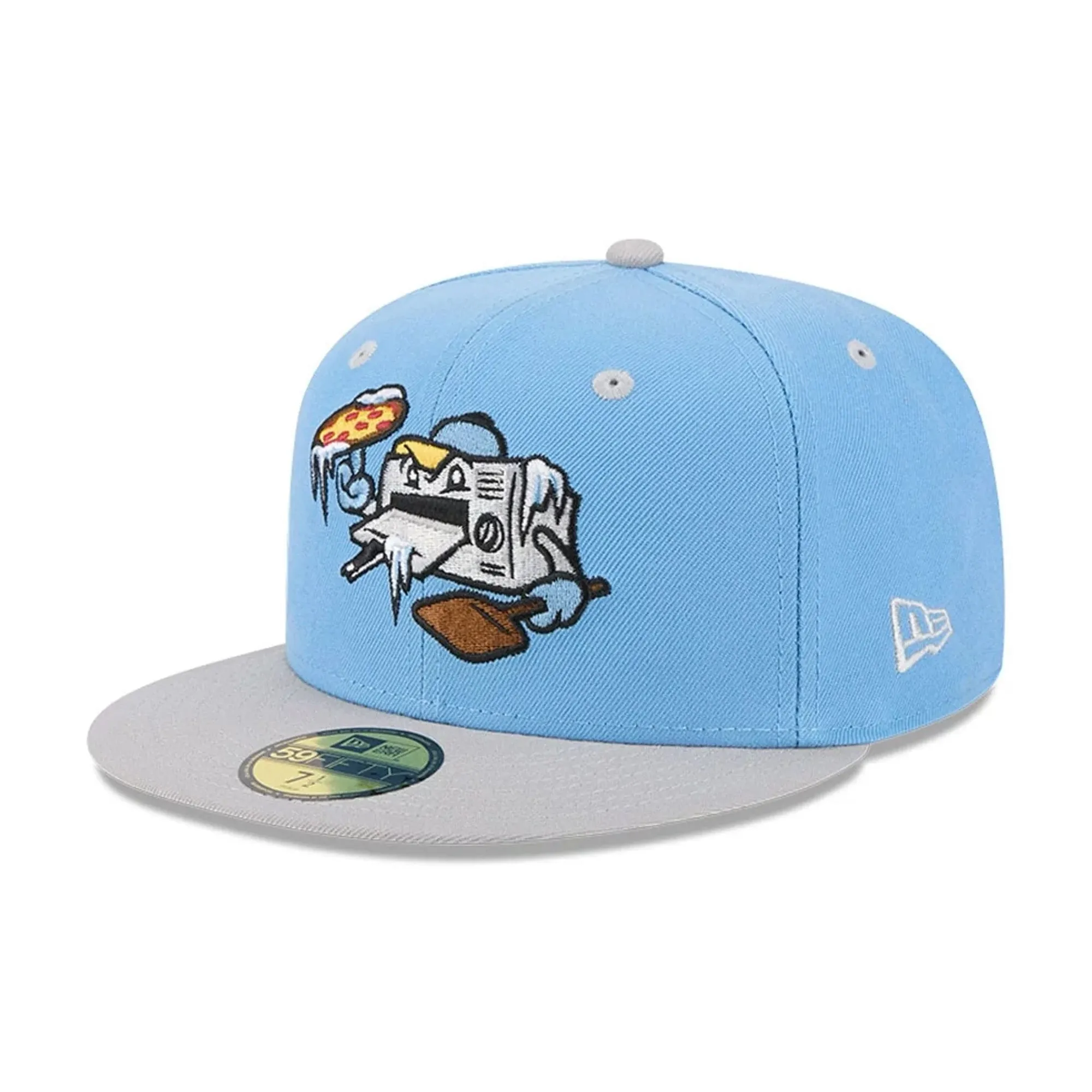Wisconsin Timber Rattler MiLB Theme Night Pastel Blue 59FIFTY Fitted Cap New Era Cap adult unisex
