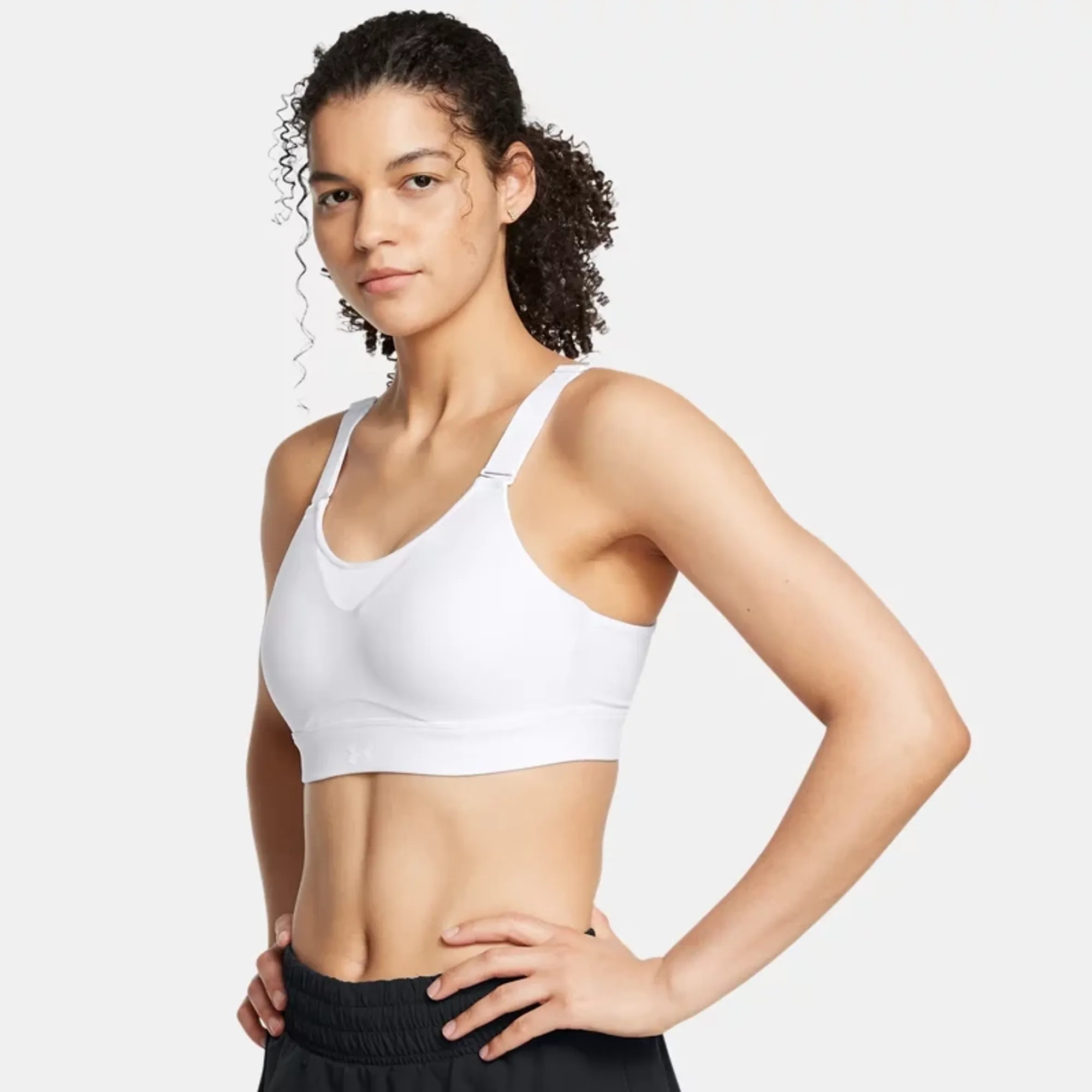 Under Armour Infinity 2.0 High Women's Sports Bra White / White XS A-C