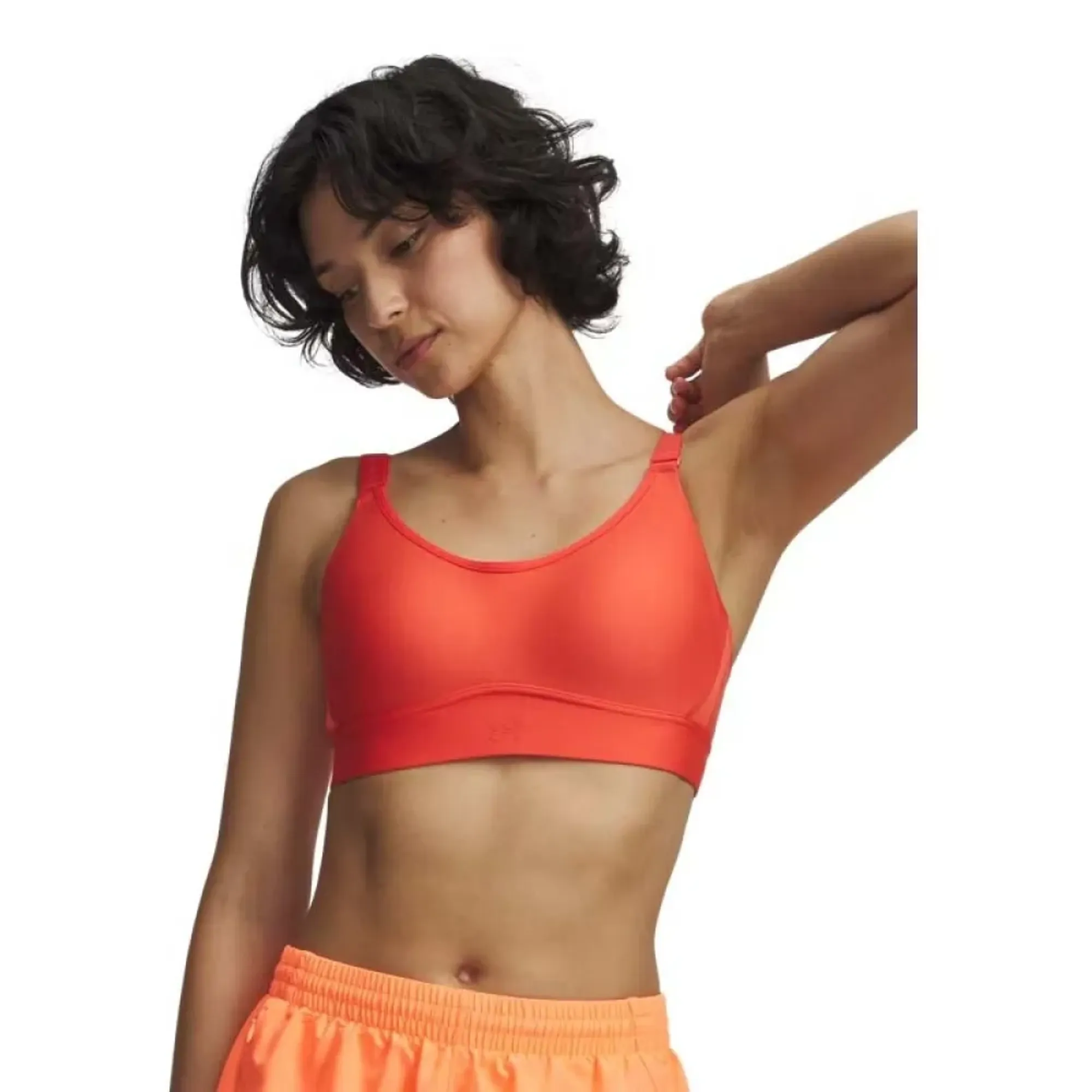 Under Armour Infinity 2.0 Women's Mid Sports Bra Venom Red / Venom Red L A-C