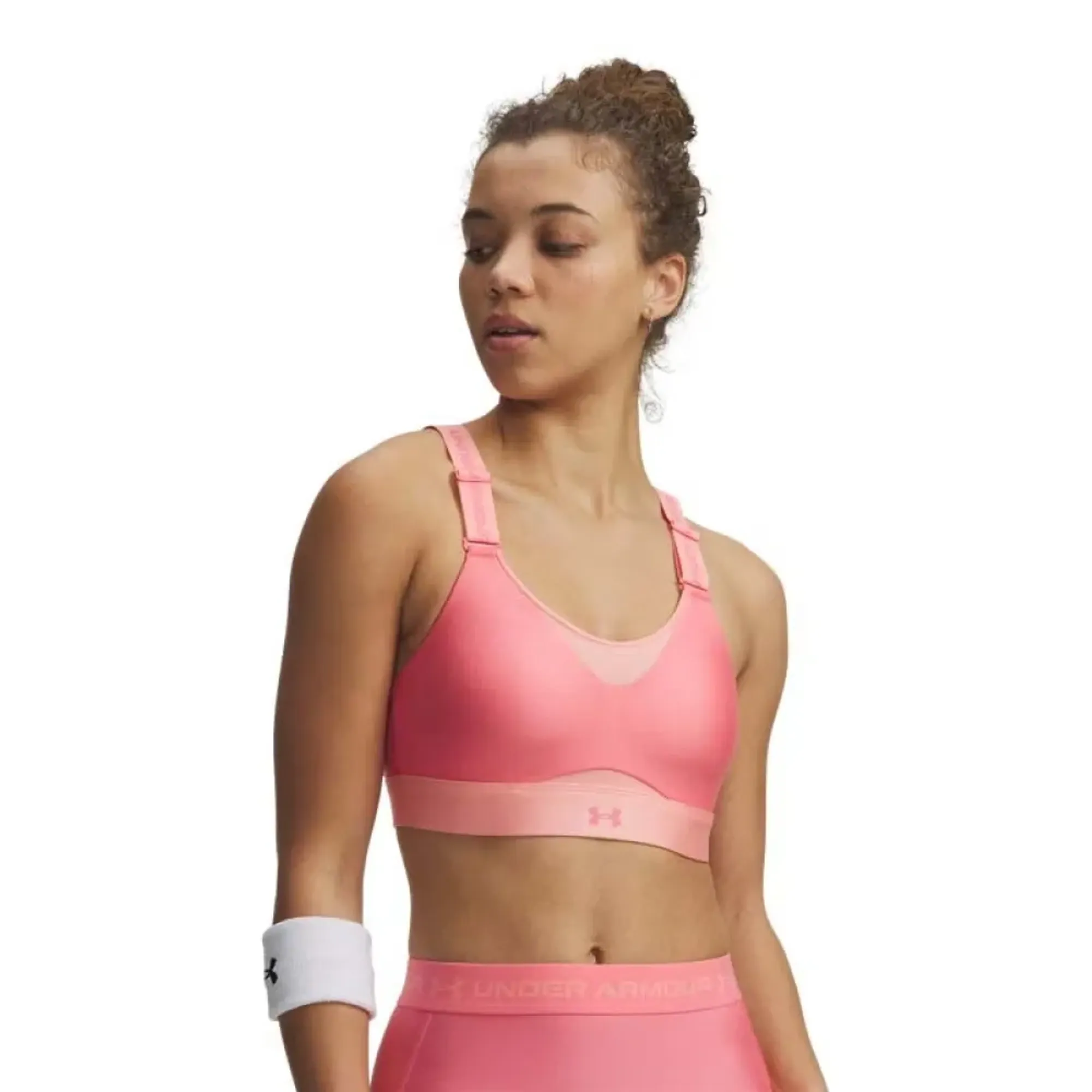 Under Armour Infinity 2.0 High Women's Sports Bra Bittersweet Pink / Posh Pink / Bittersweet Pink L A-C