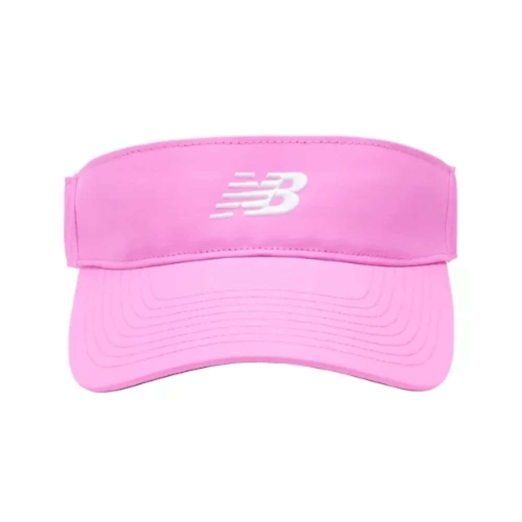 New Balance Unisex London Marathon Visor in Pink Nylon