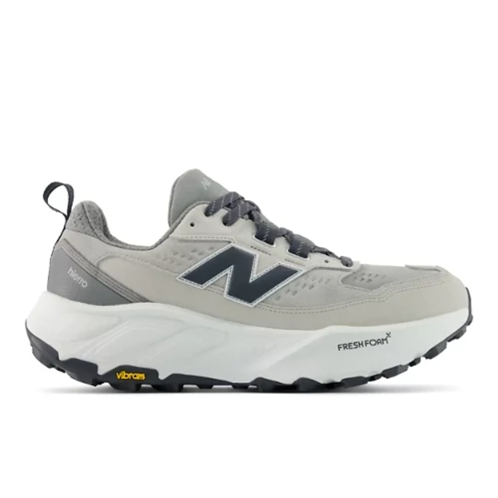 New Balance Men's Fresh Foam X Hierro Trek in Grey Suede/Mesh