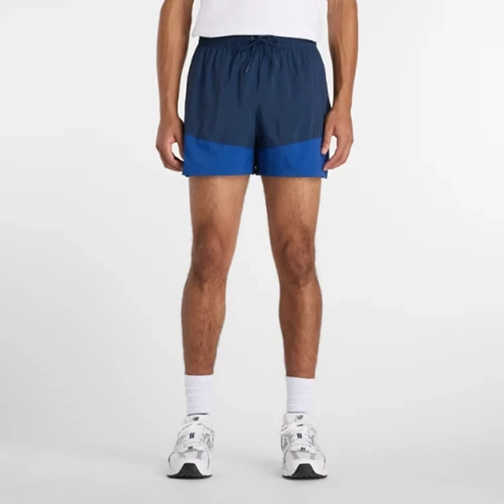 New Balance Men's Sport Legacy Short 5" in Blue Nylon