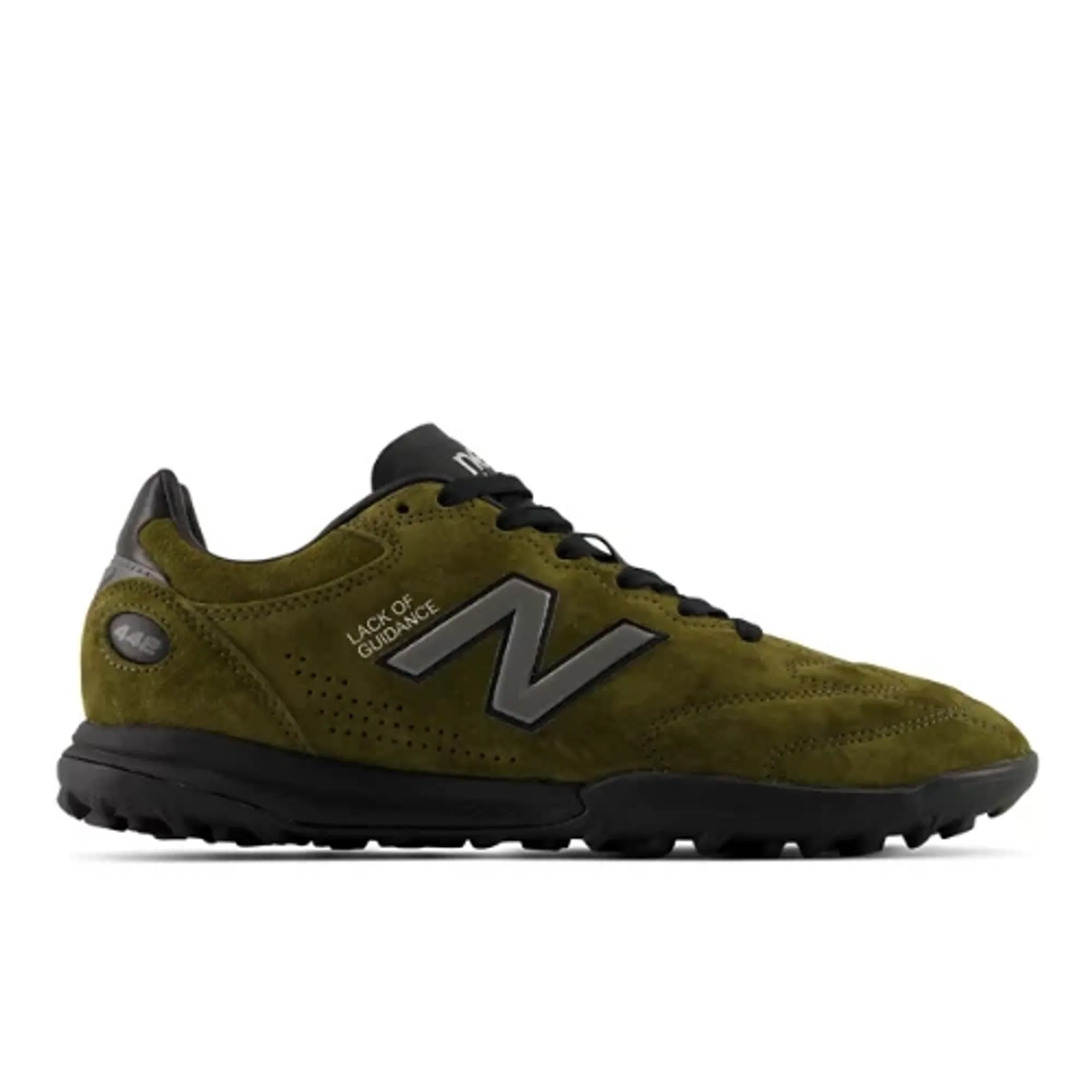 New Balance Unisex Lack of Guidance X NB 442 Elite TF V3 in Green/Black/Grey Synthetic