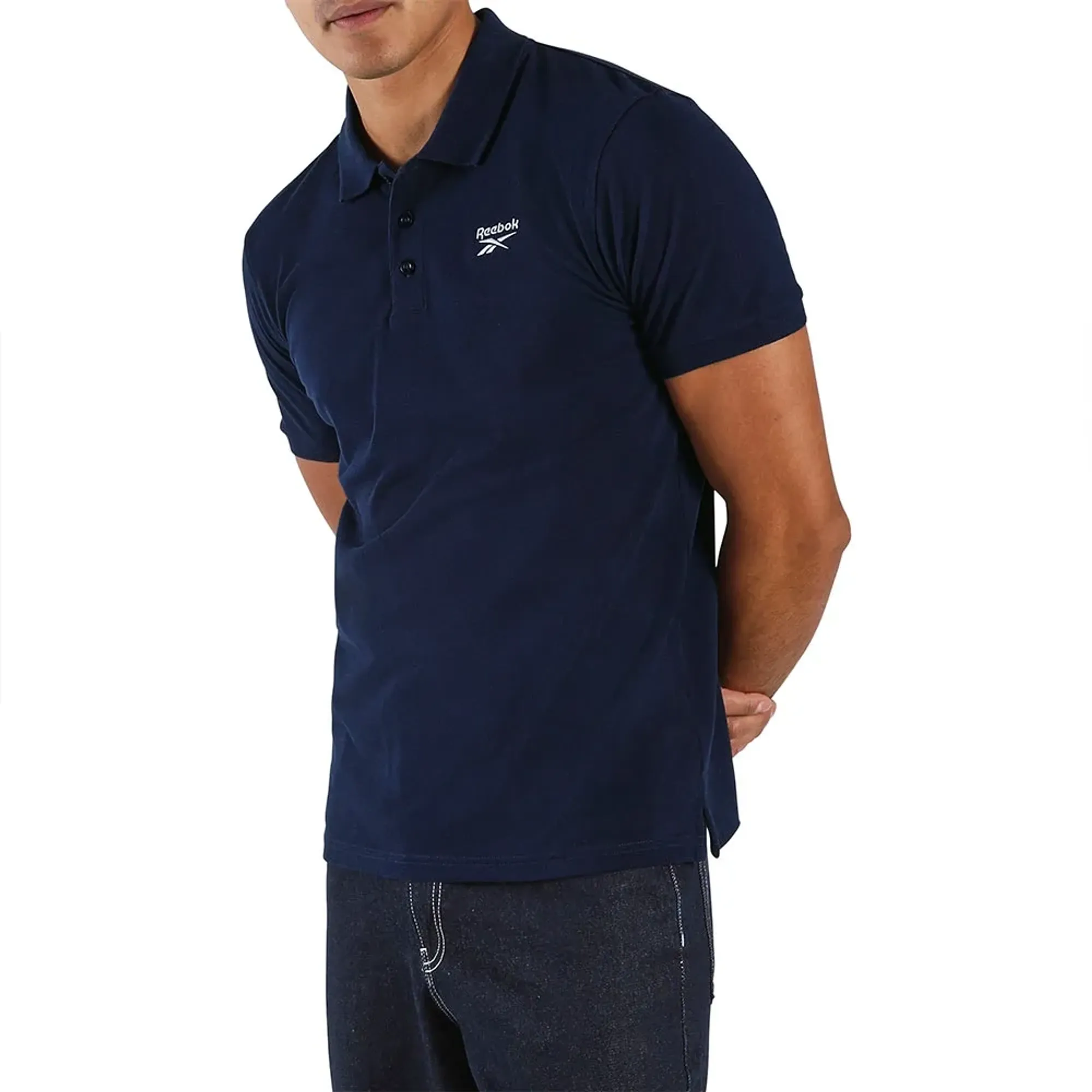 Reebok Classics Blaze Embroidered Short Sleeve Polo