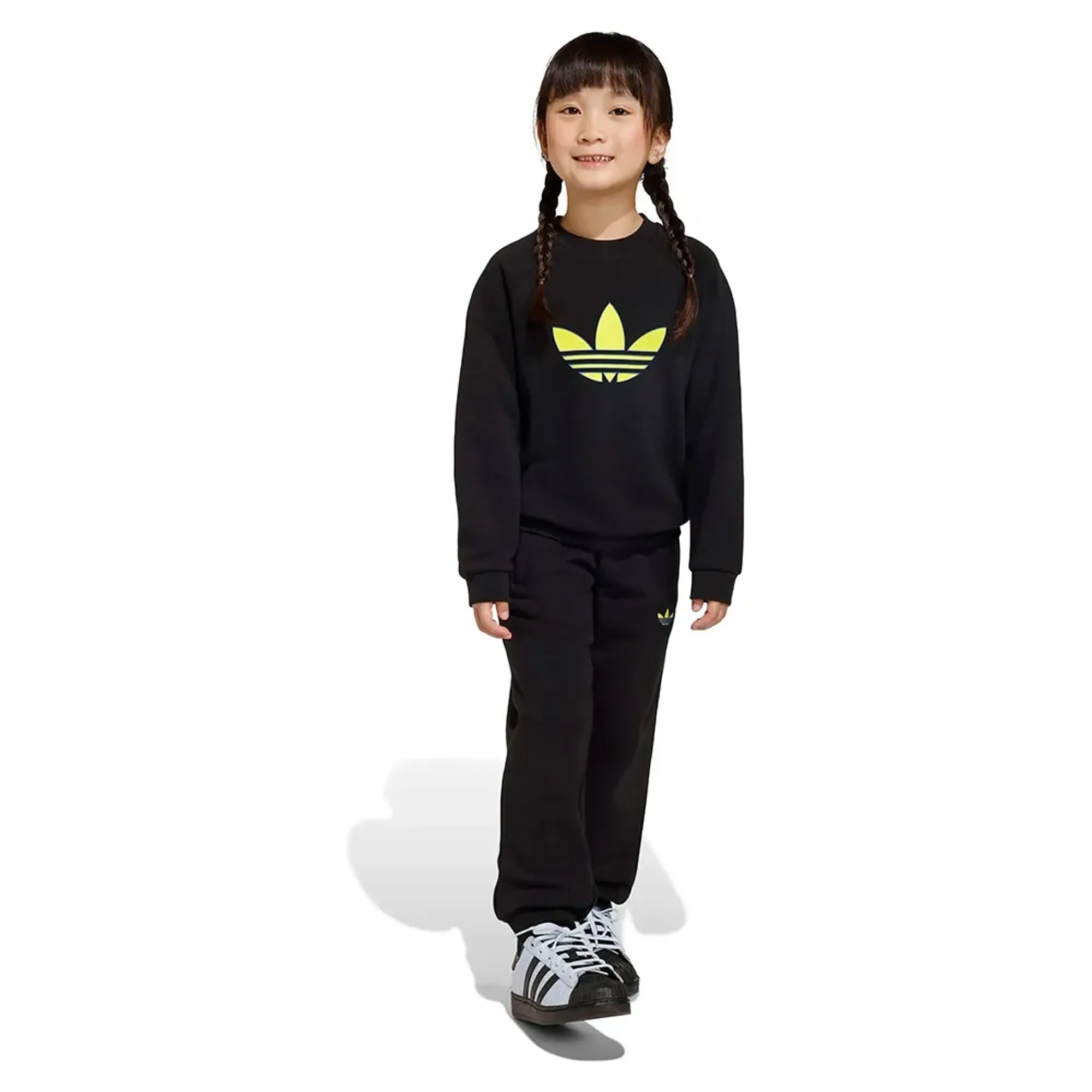 Adidas Originals Trefoil Loose Crew Set