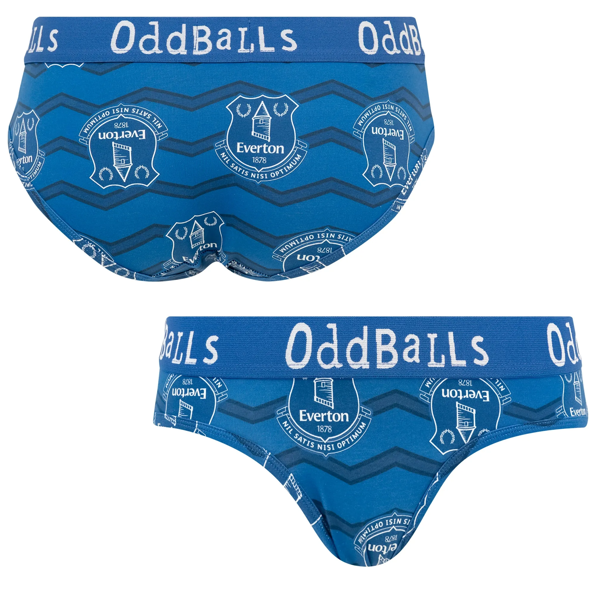 Everton Oddballs Home Briefs - Blue - Womens
