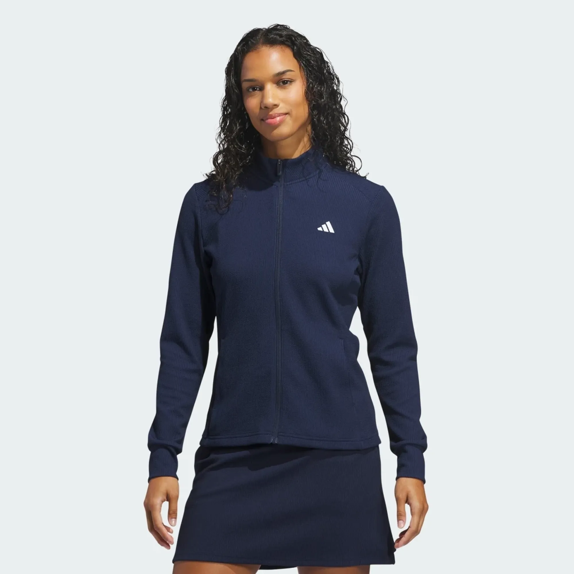 adidas PERFORMANCE TEXTURE FULL ZIP JACKET
