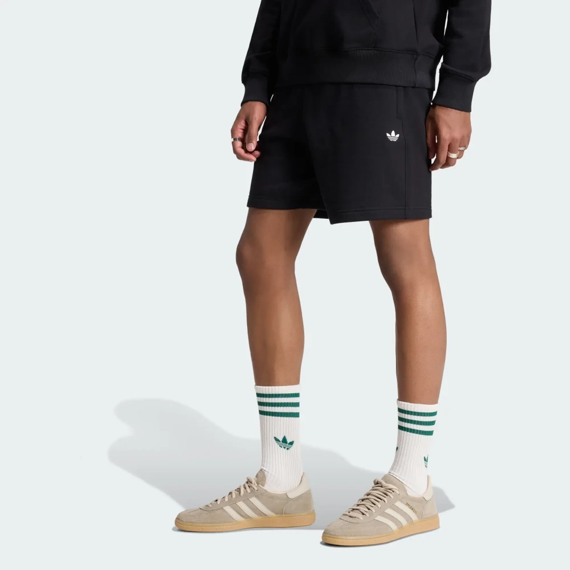 adidas TREFOIL ESSENTIALS FLEECE SHORTS