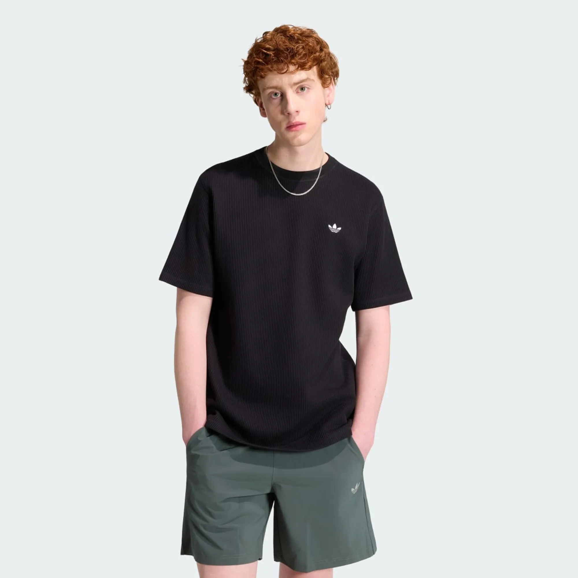 adidas TREFOIL ESSENTIALS WAFFLE T-SHIRT
