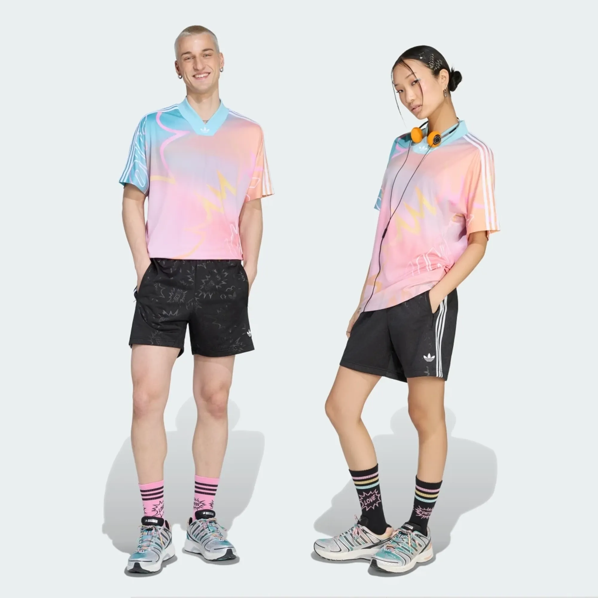 adidas PRIDE EMB 3S SHORTS