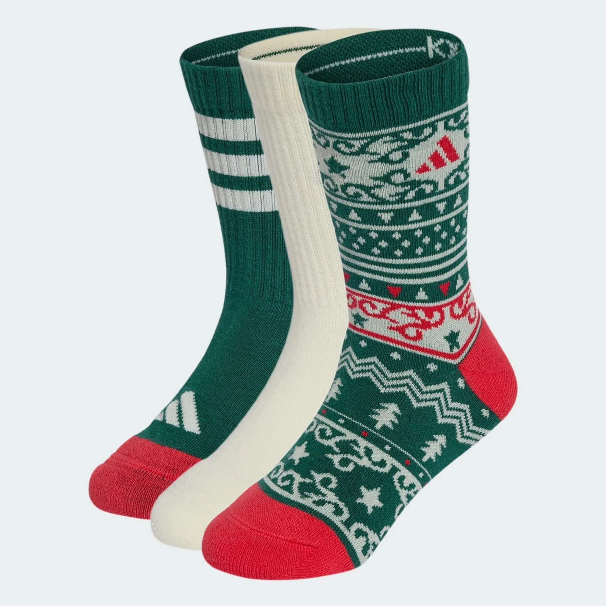 adidas LITTLE KIDS X-MAS 3PP SOCKS