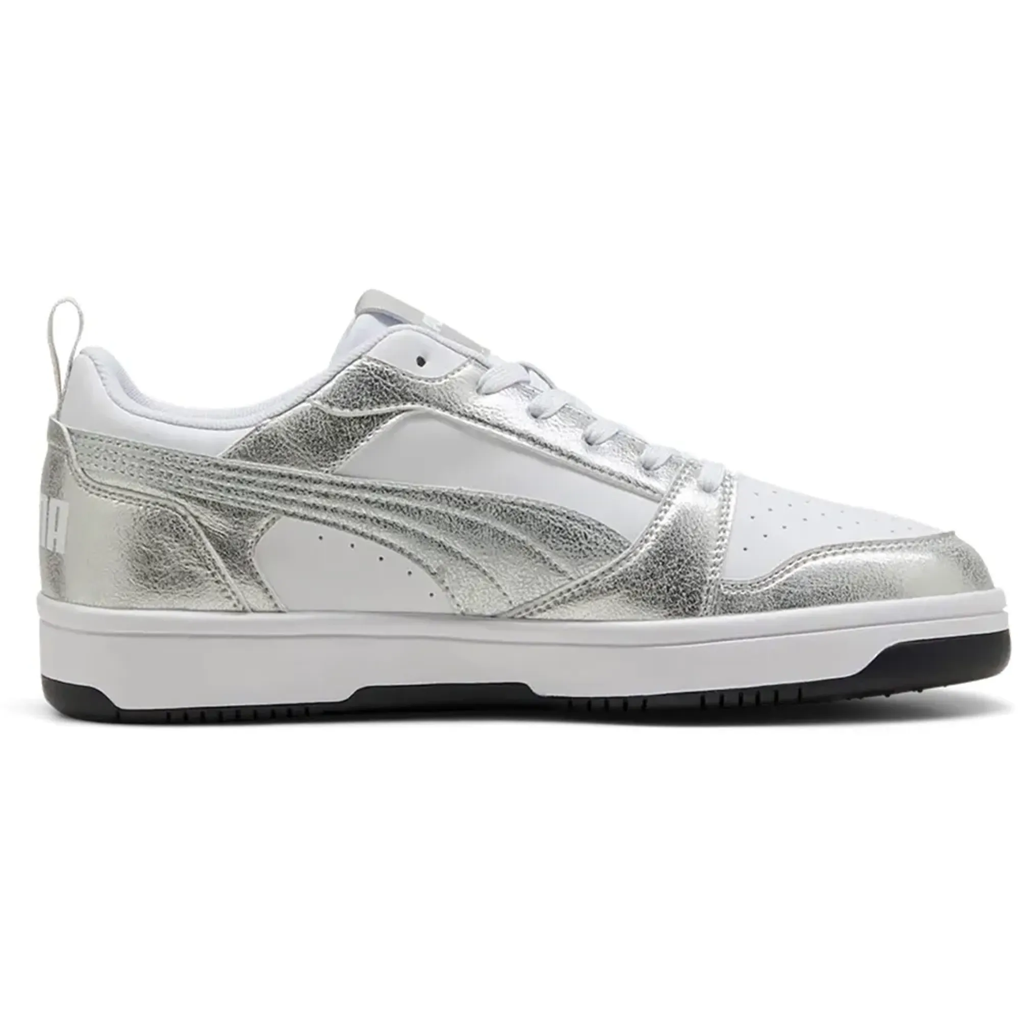 Puma Rebound V6 Metallic Whisper Trainers