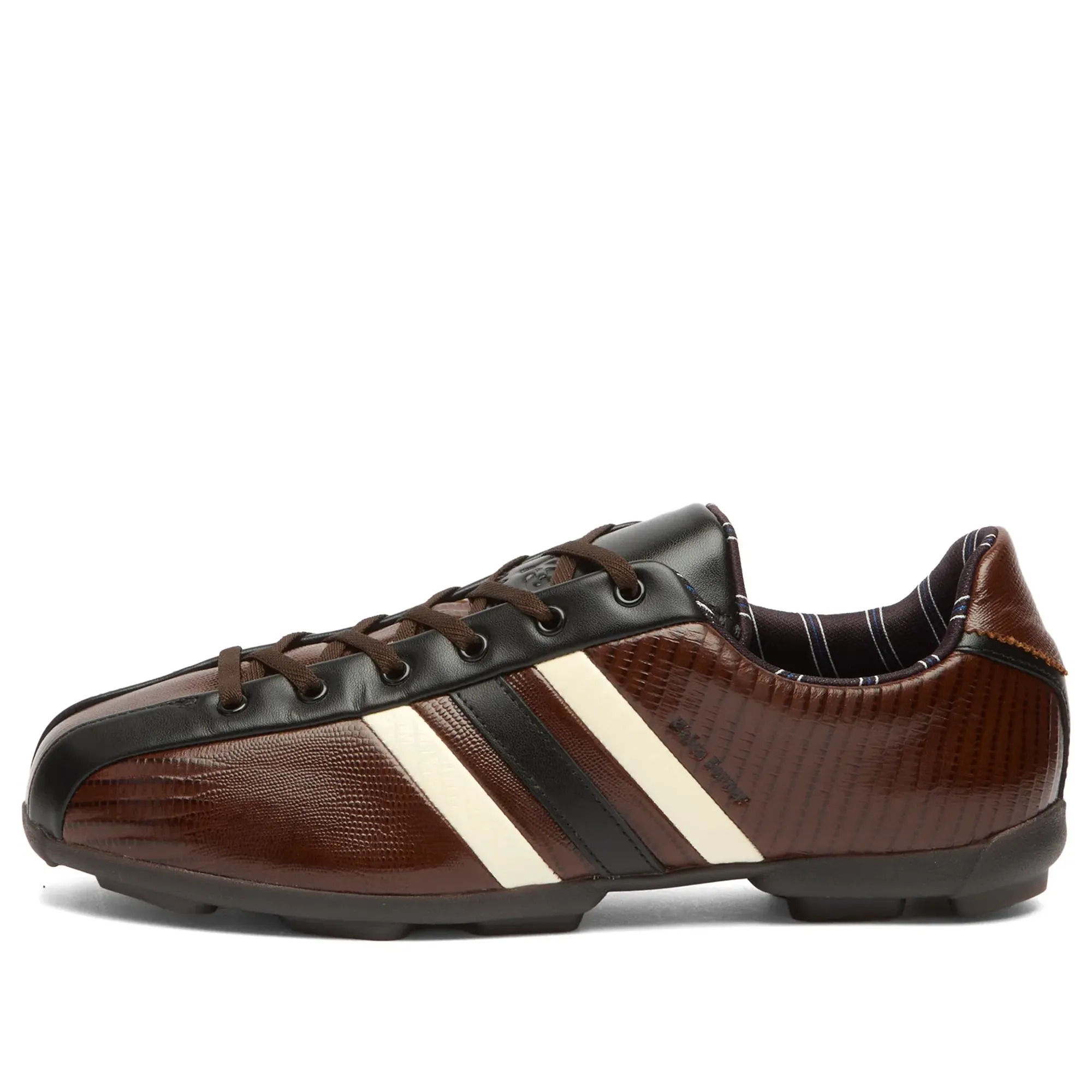 adidas Y3 x Wales Bonner Field Lizzard Sneaker Cream White/Dark Brown/Lush Blue