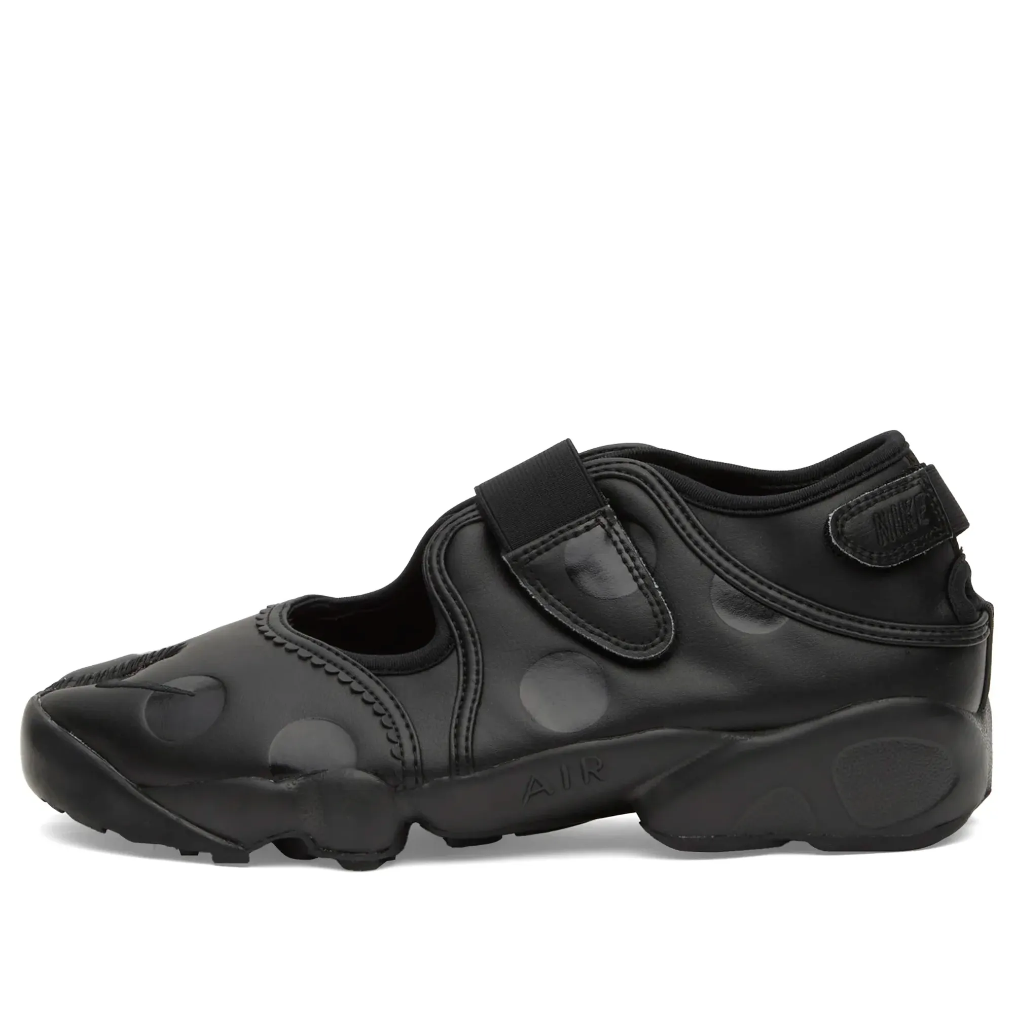 Nike Women's Air Rift Dot Sneaker Black