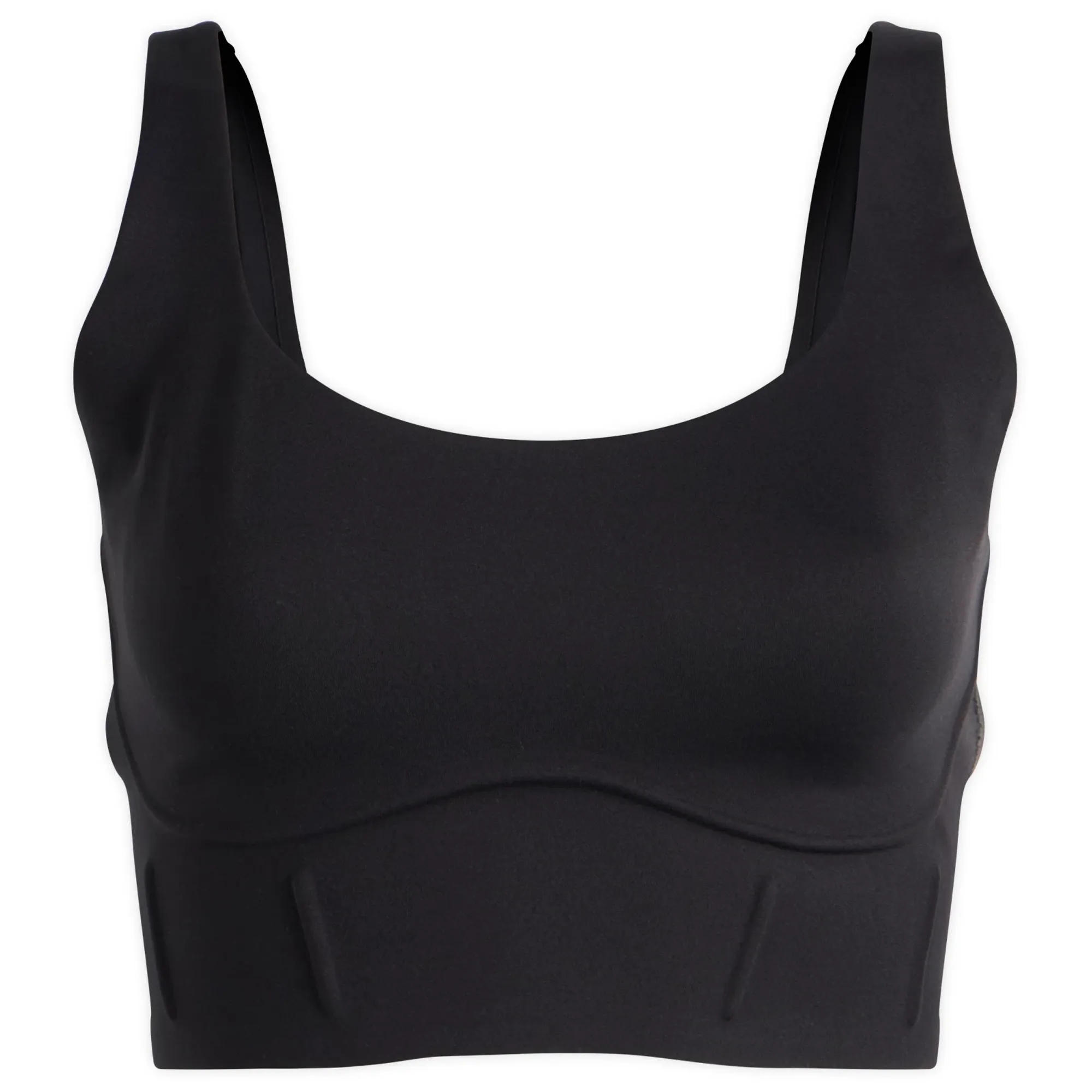 Nike Women's x SKIMS Matte Corset Longline Bra Obsidian