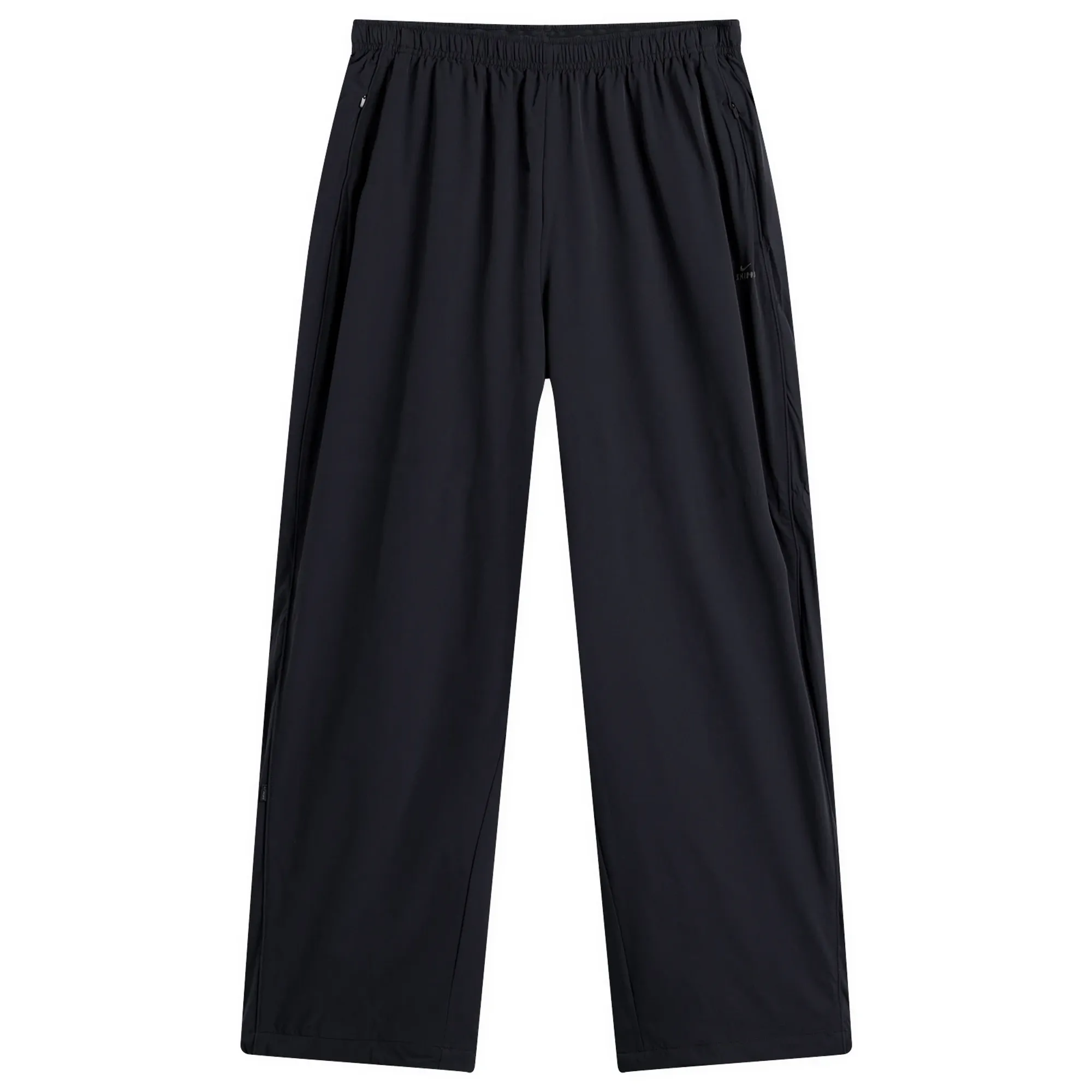 Nike Women's x SKIMS Stretch Nylon Oversized Pants Obsidian