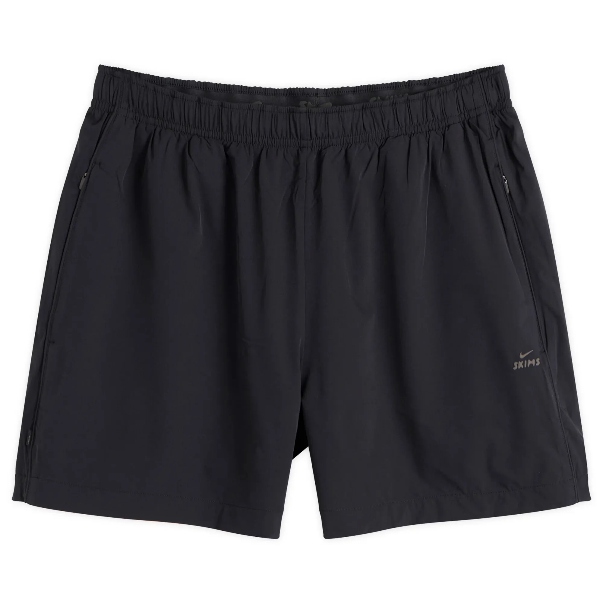 Nike Women's x SKIMS Stretch Nylon Track Short 5" Obsidian