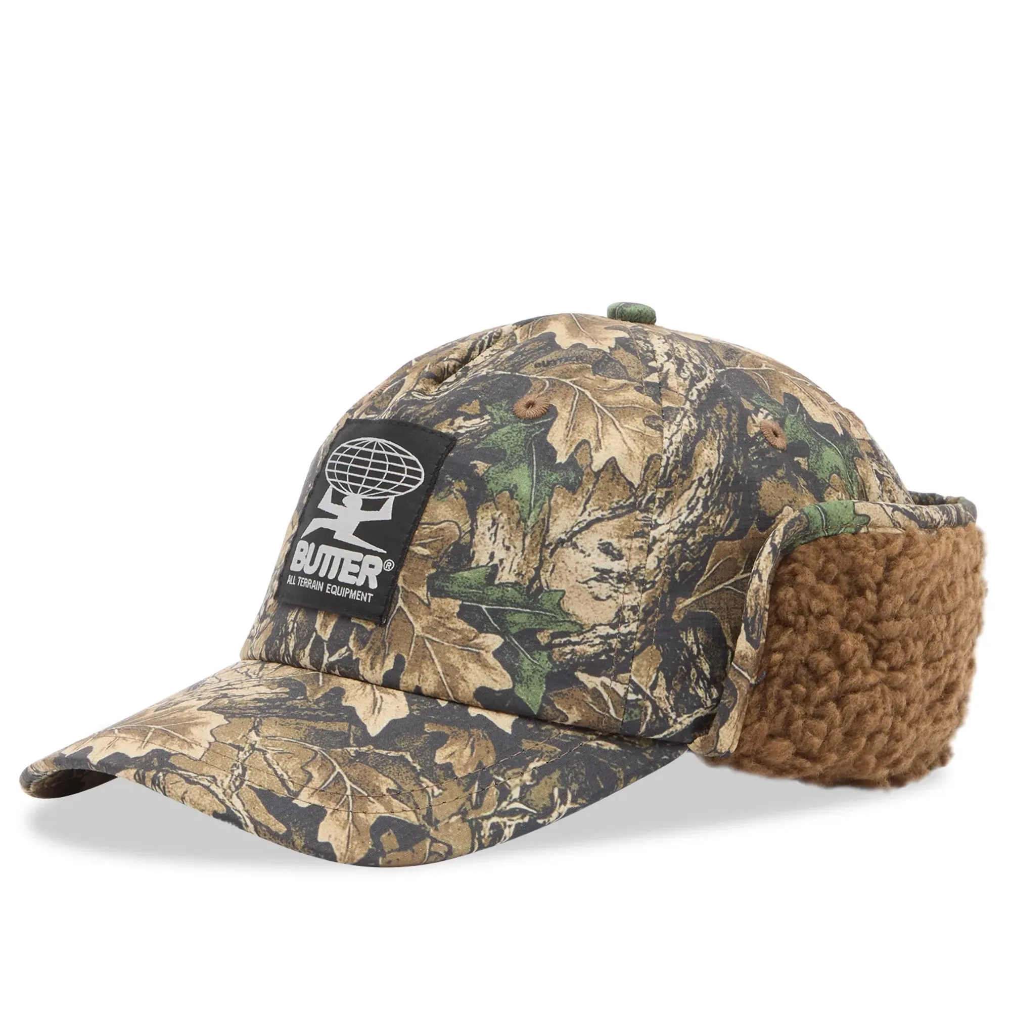 Butter Goods Men's All Terrain 5 Panel Cap Forest Camo