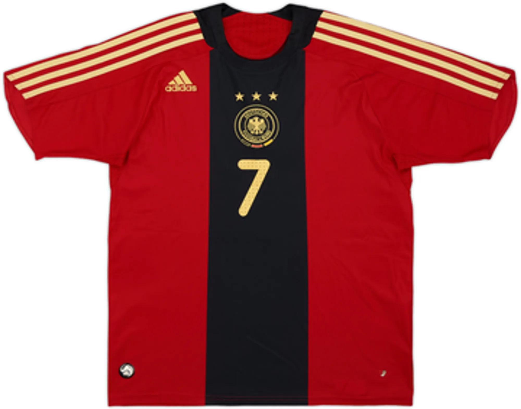 2008-09 Germany Away Shirt Schweinsteiger #7 - 9/10 - (XL.Boys)