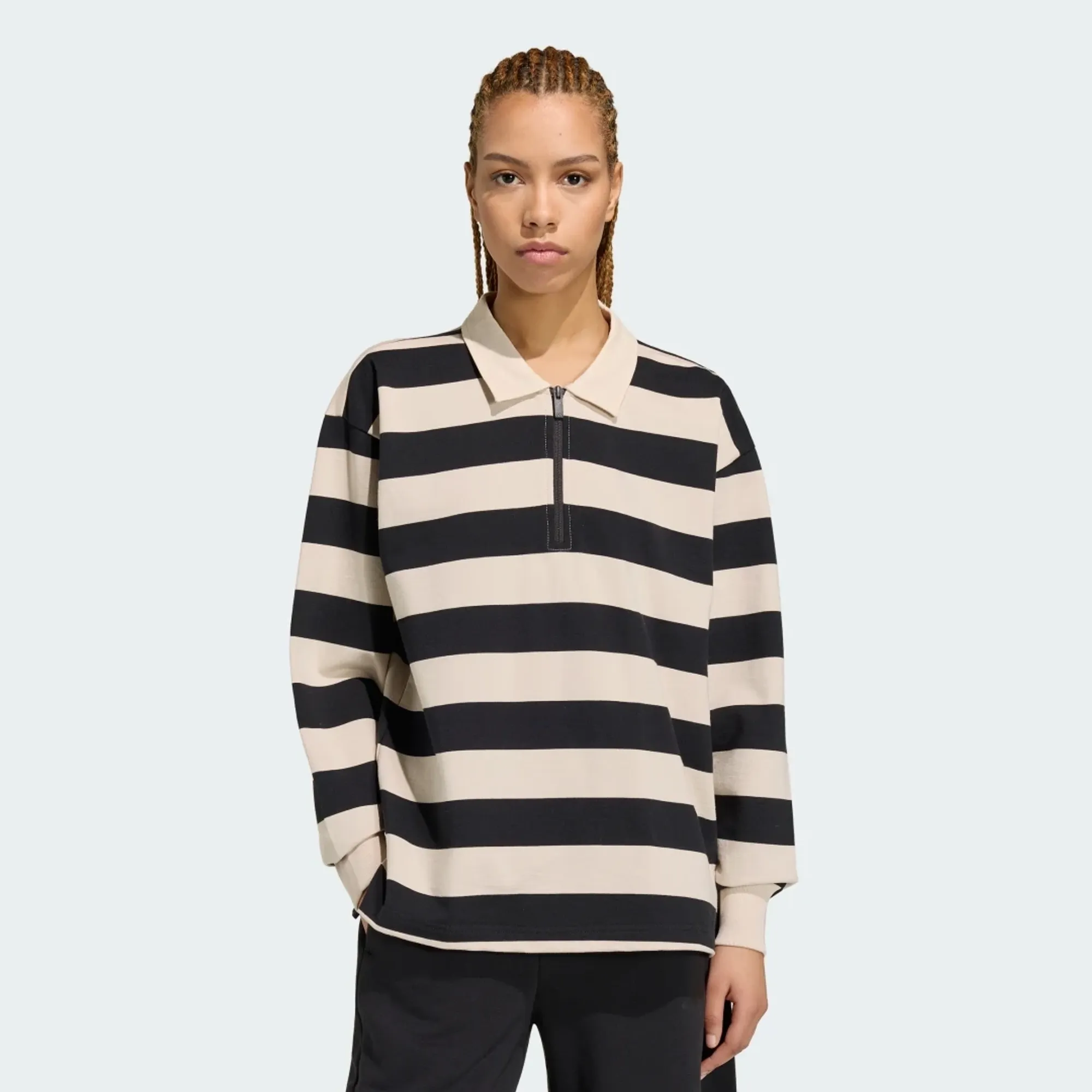 adidas Essentials Contemporary French Terry Longsleeve Polo