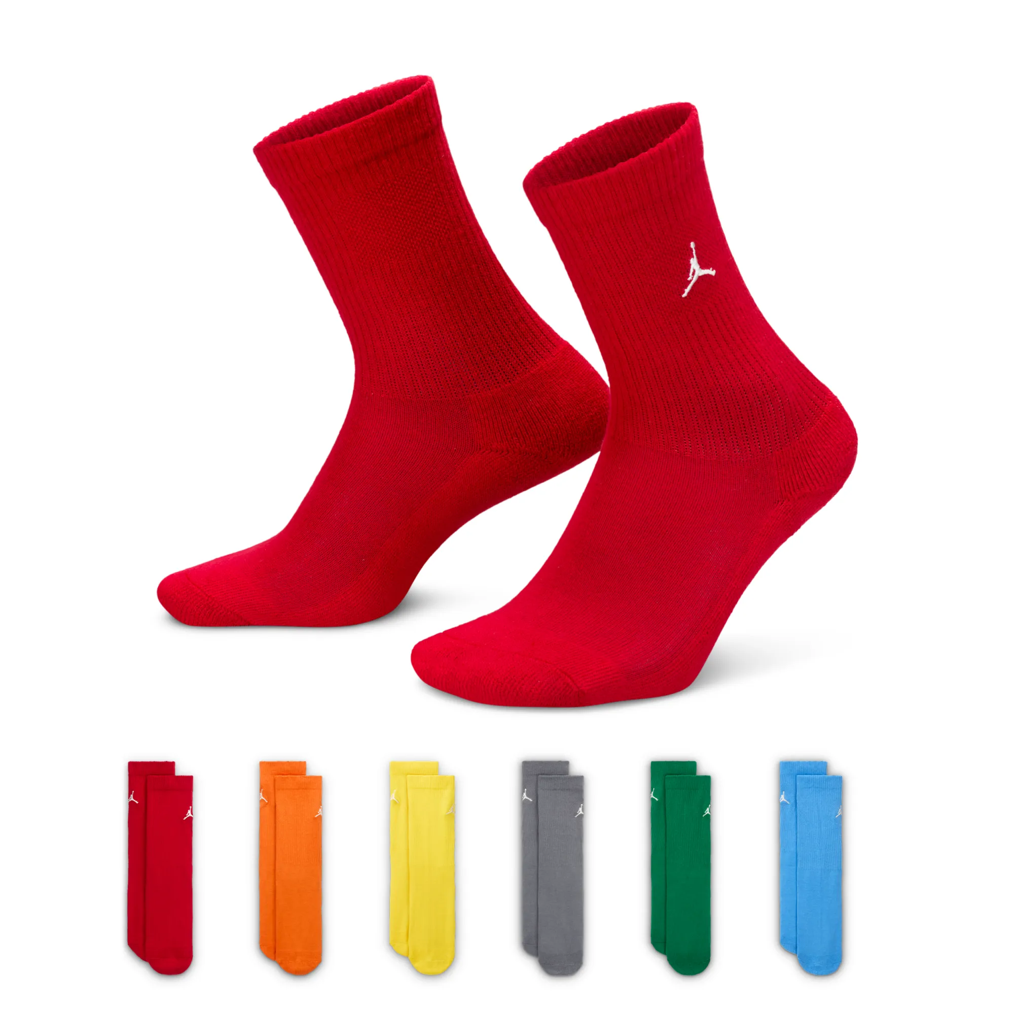 Nike Jordan Everyday Essentials Kids' Crew Socks - Orange