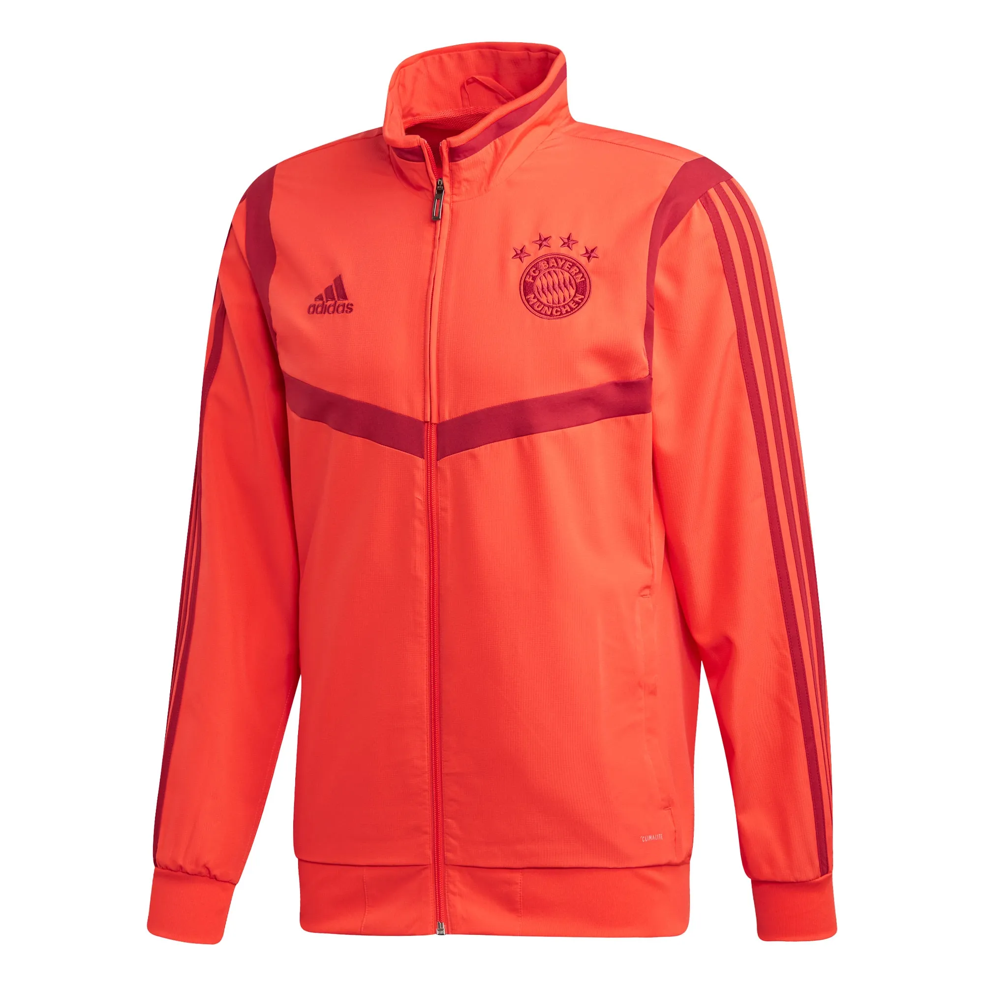 adidas Bayern Munich Pre-Match Jacket 2019-2020 - Red