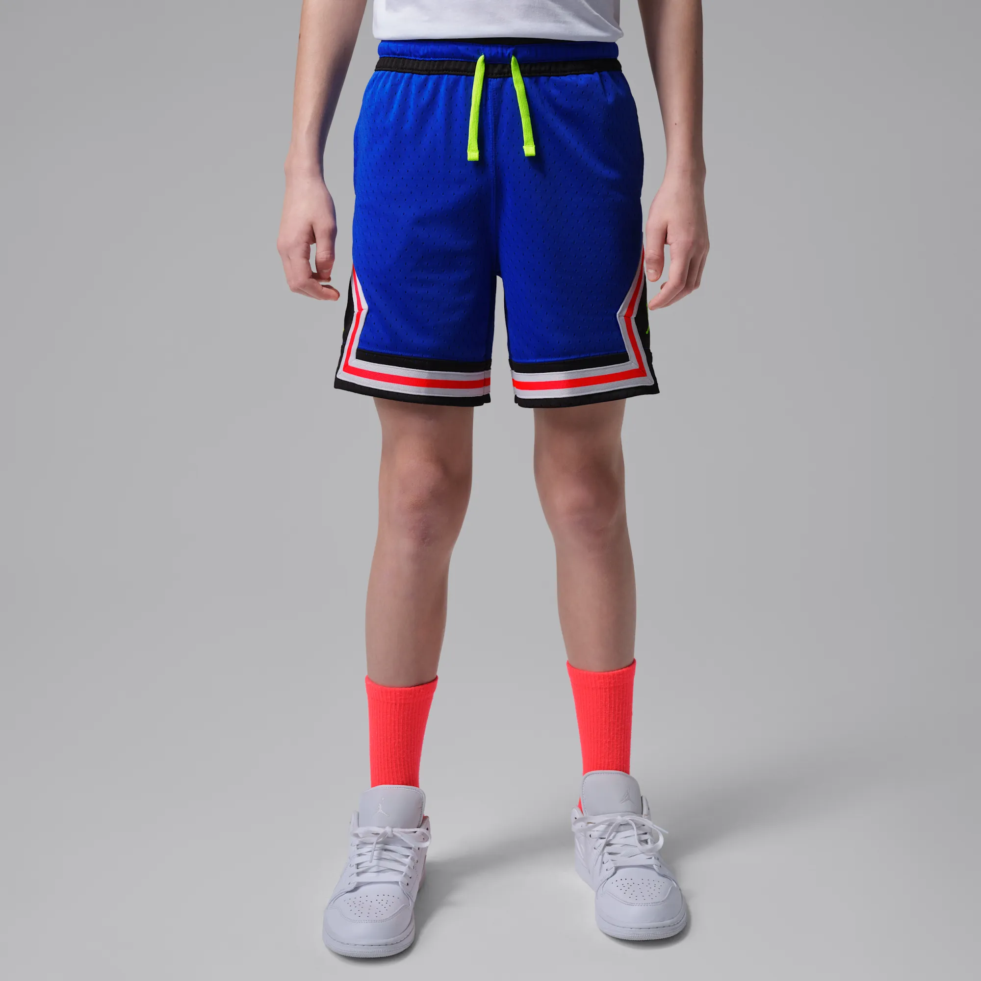 Nike Jordan Older Kids' Dri-FIT Diamond Sport Shorts - Blue