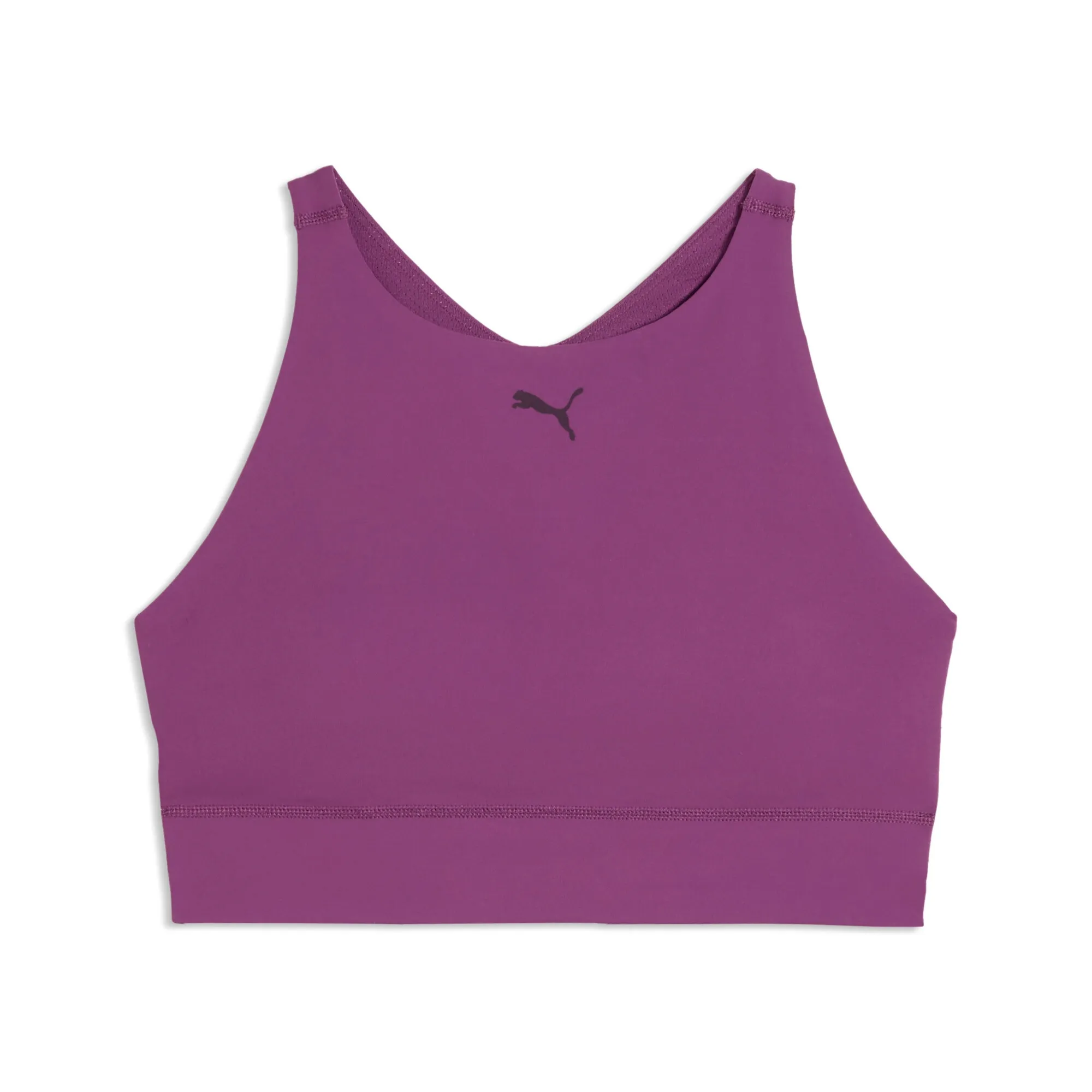 PUMA SHAPELUXE High Neck Bra Women in Purple | Size Large