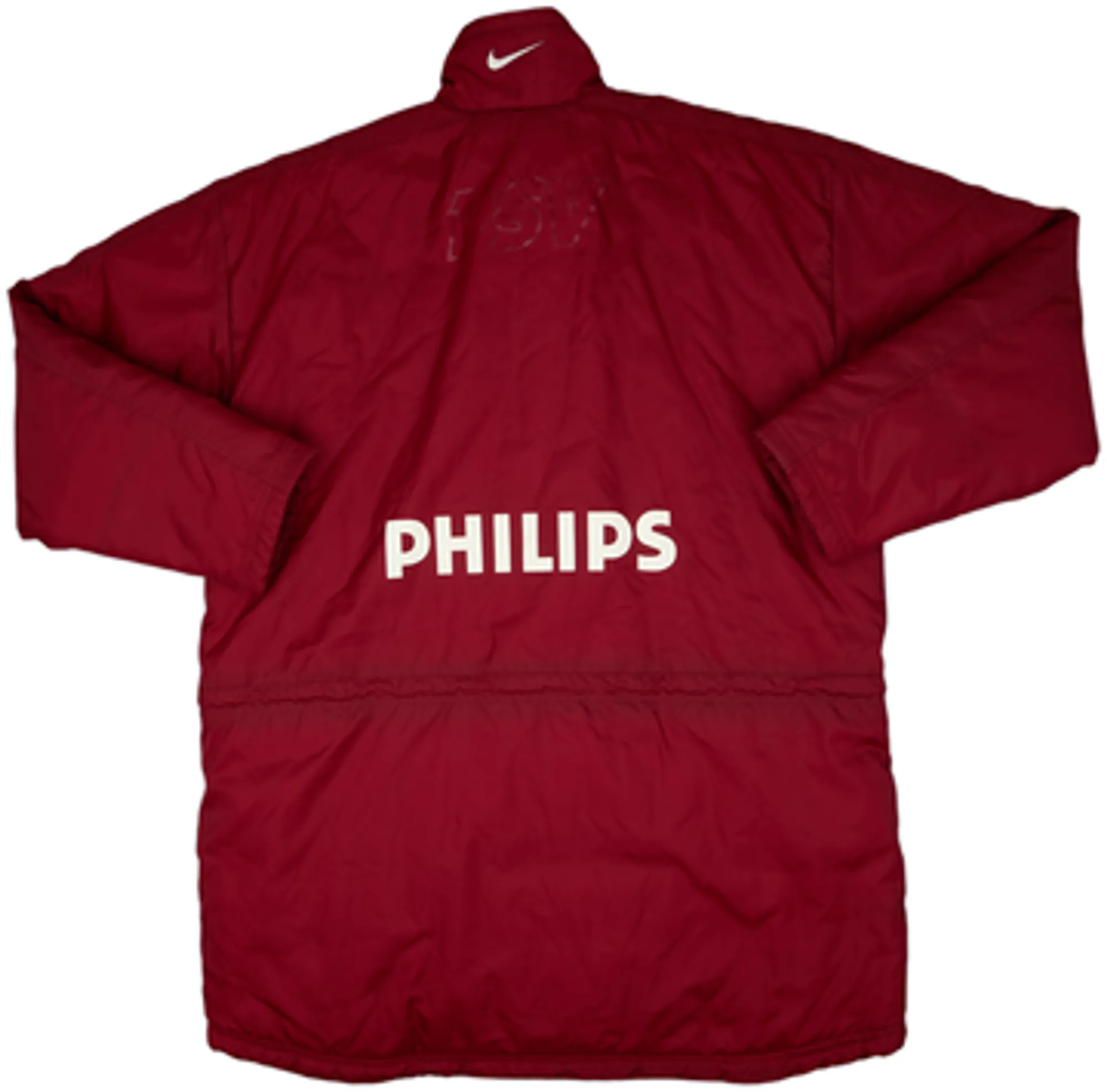 1999-00 PSV Player Issue Nike Padded Bench Coat - 8/10 - (L)