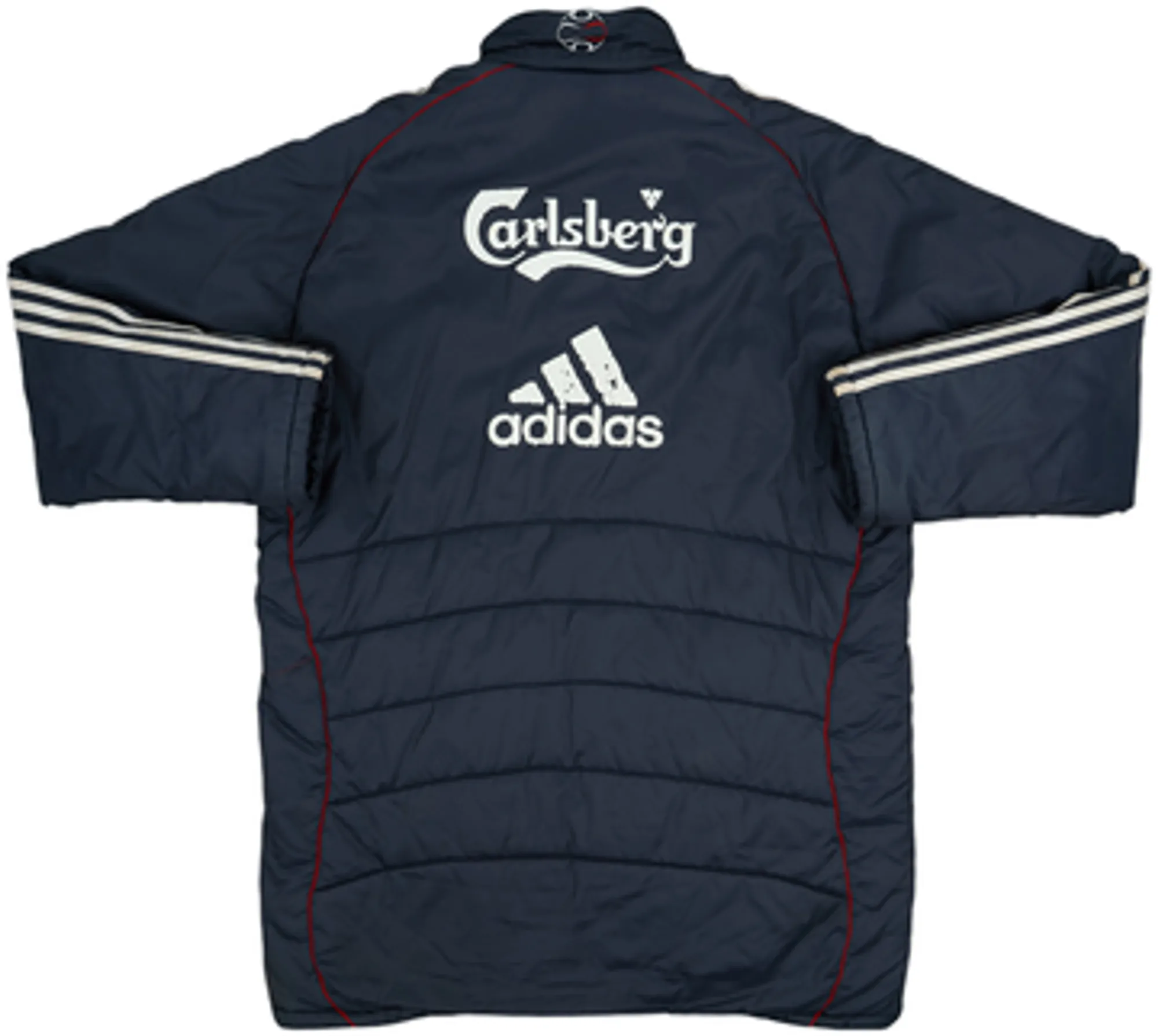 2006-07 Liverpool adidas Padded Bench Coat - 5/10 - (L)