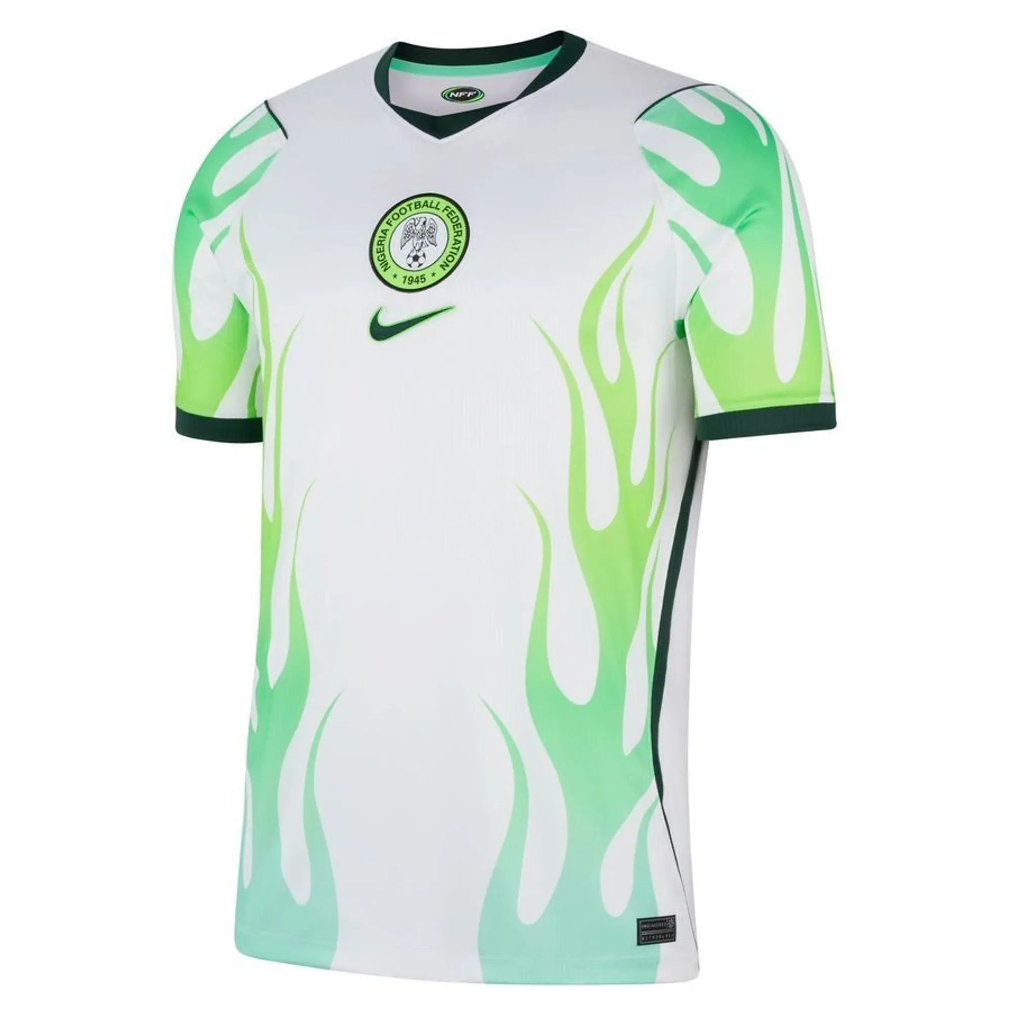 Nigeria Away Shirt 2026/27 Aero-Fit Authentic - ['White']