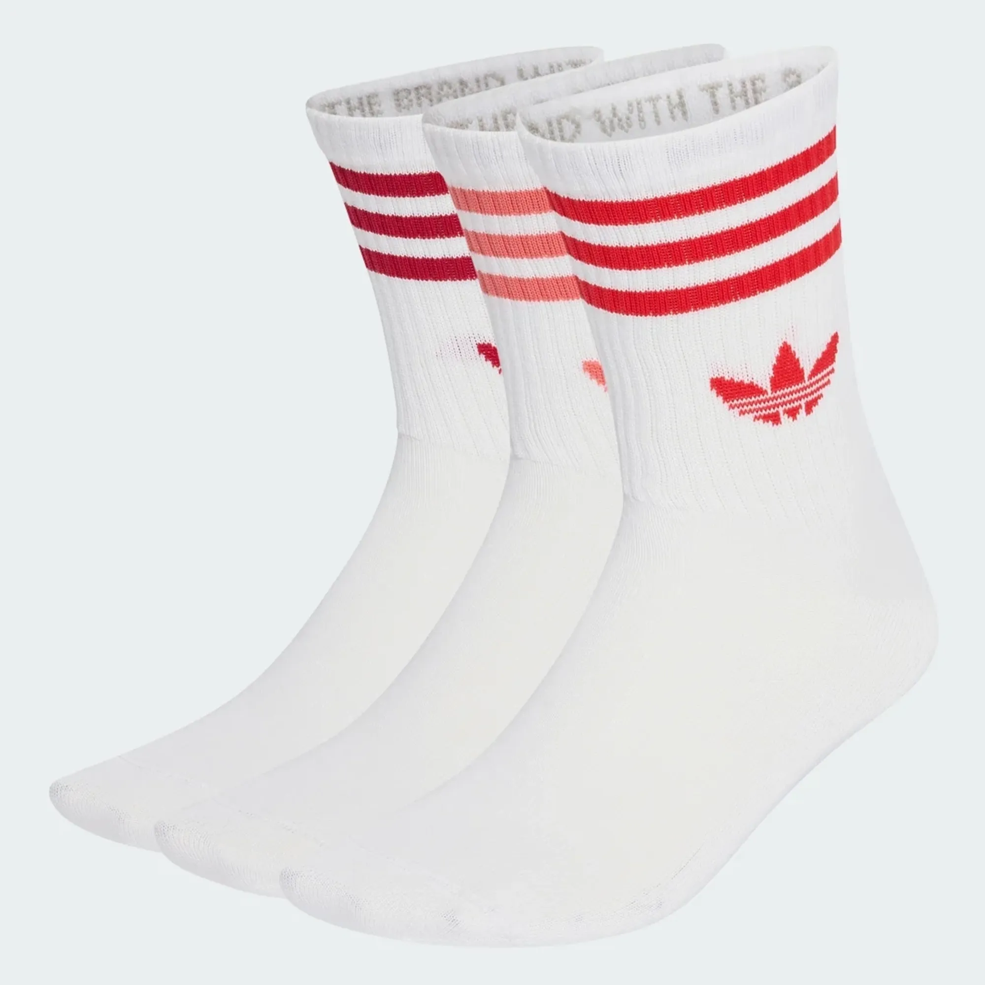 adidas 3-Stripes Crew Socks 3 Pairs