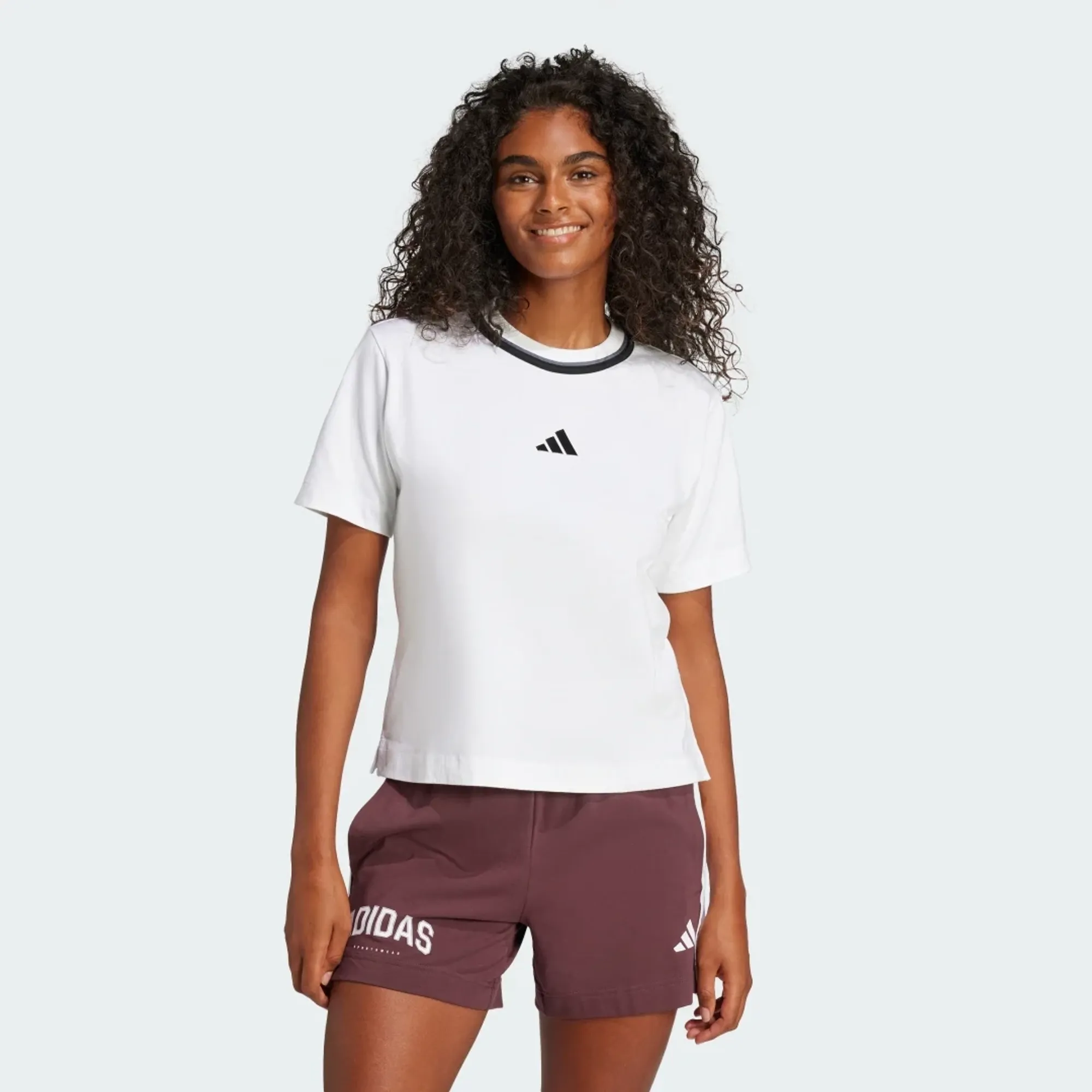 adidas Essentials Color Pop Cotton T-Shirt