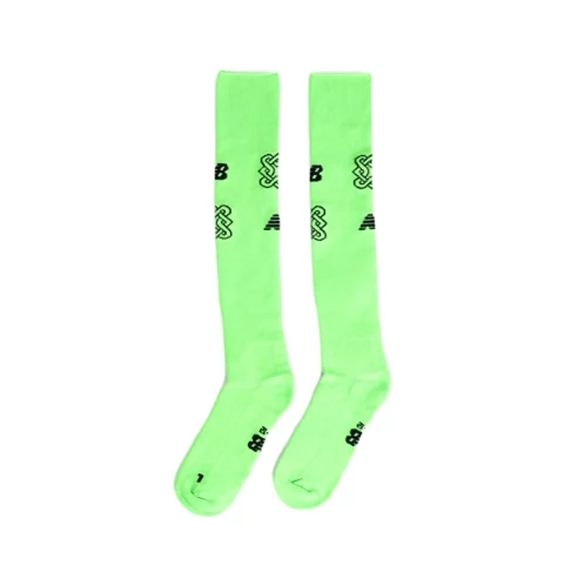 New Balance Men's NB x Lack of Guidance Sock in Green Polyester