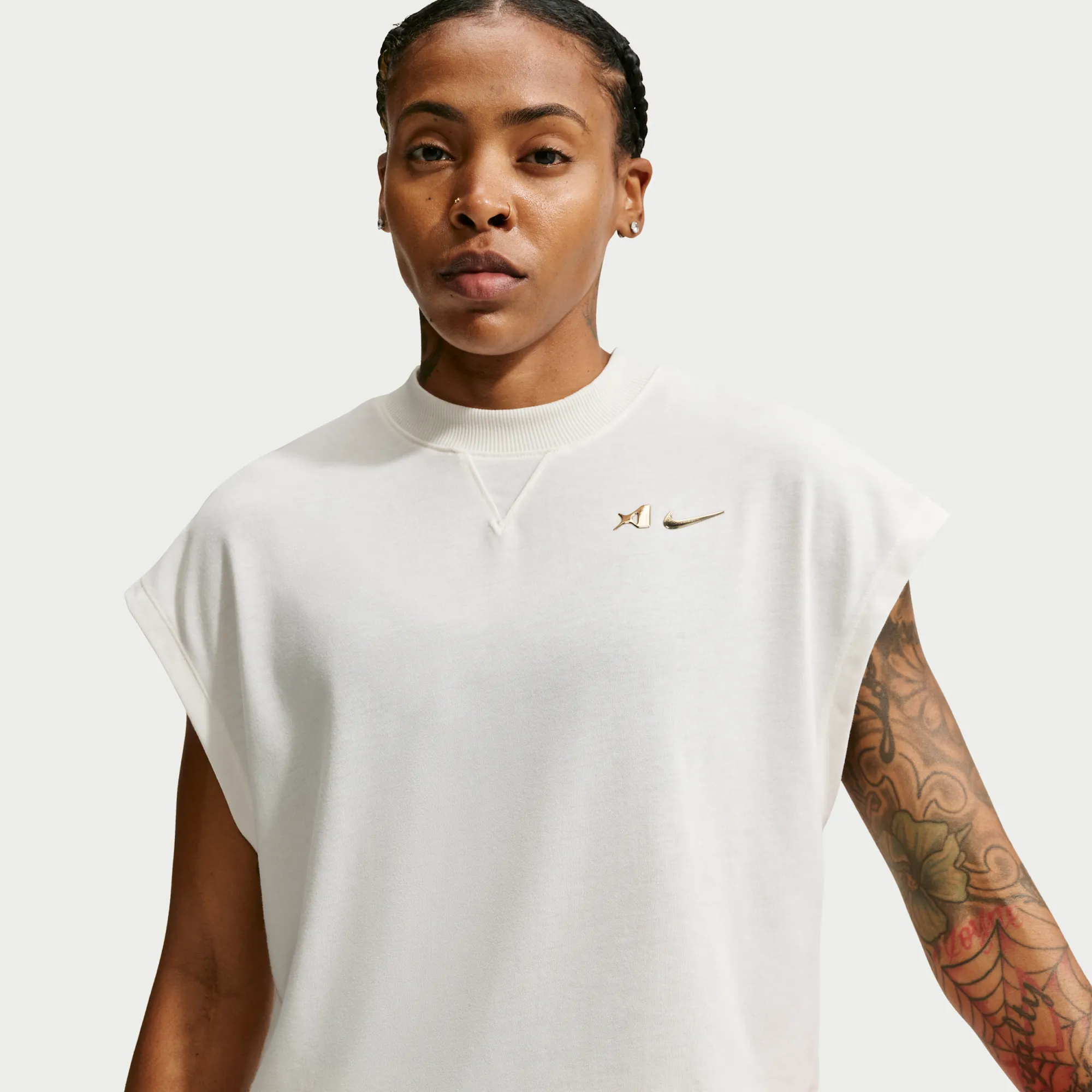 Nike A'ja Wilson Women's Basketball Tank Top - White