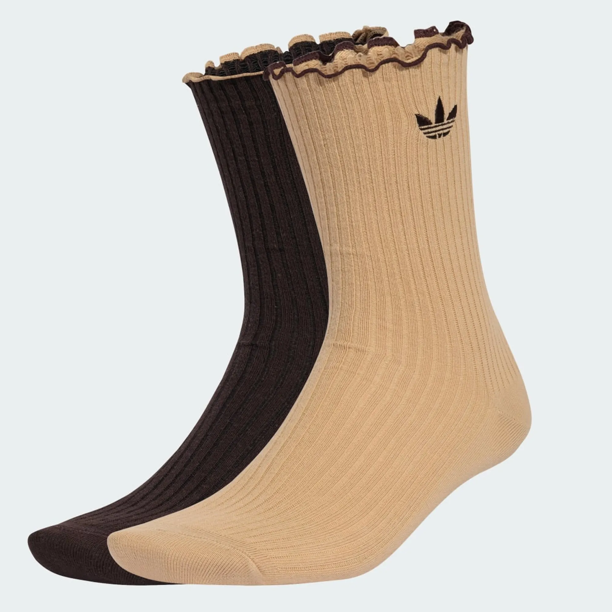 adidas RUFFLE CREW SOCKS 2 PAIRS