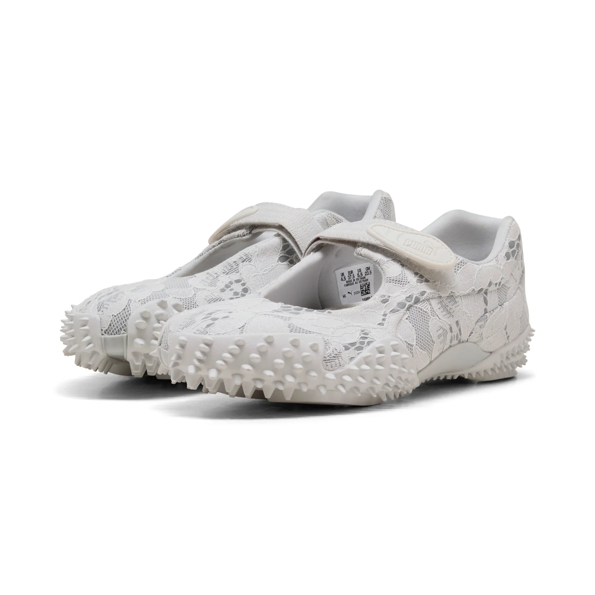 PUMA Mostro Fey Lace Sneakers Unisex in Gray | Size 3